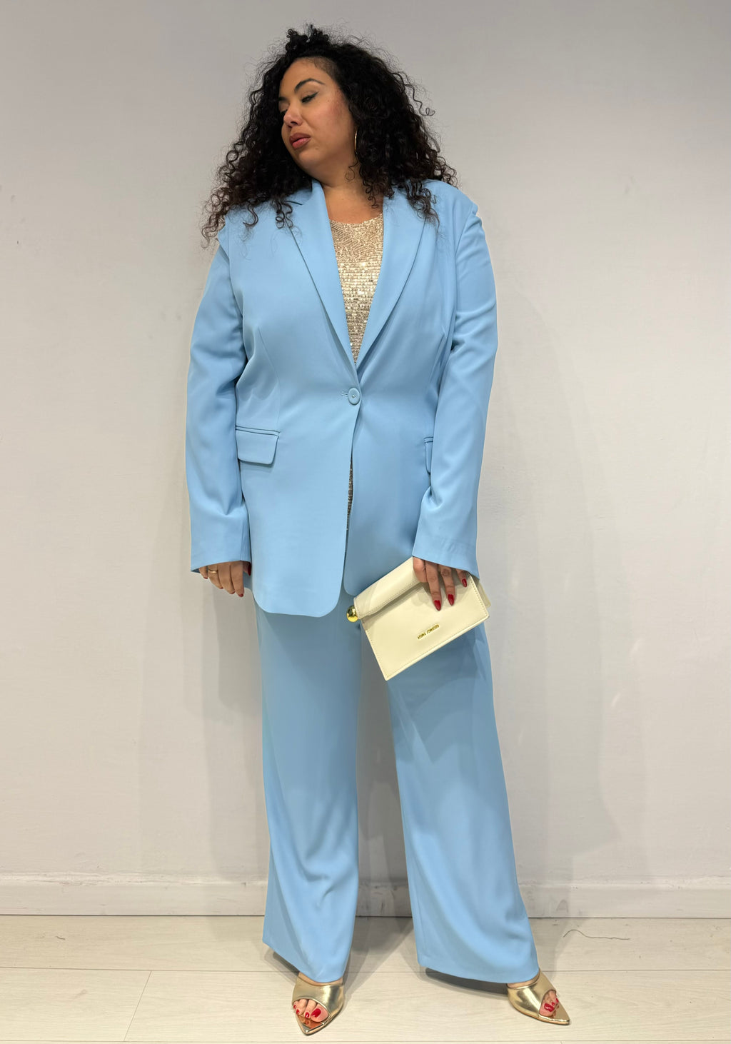 Tailleur Monia Celeste