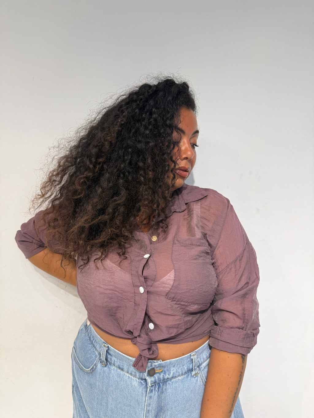 Camicia Velata Cipolla