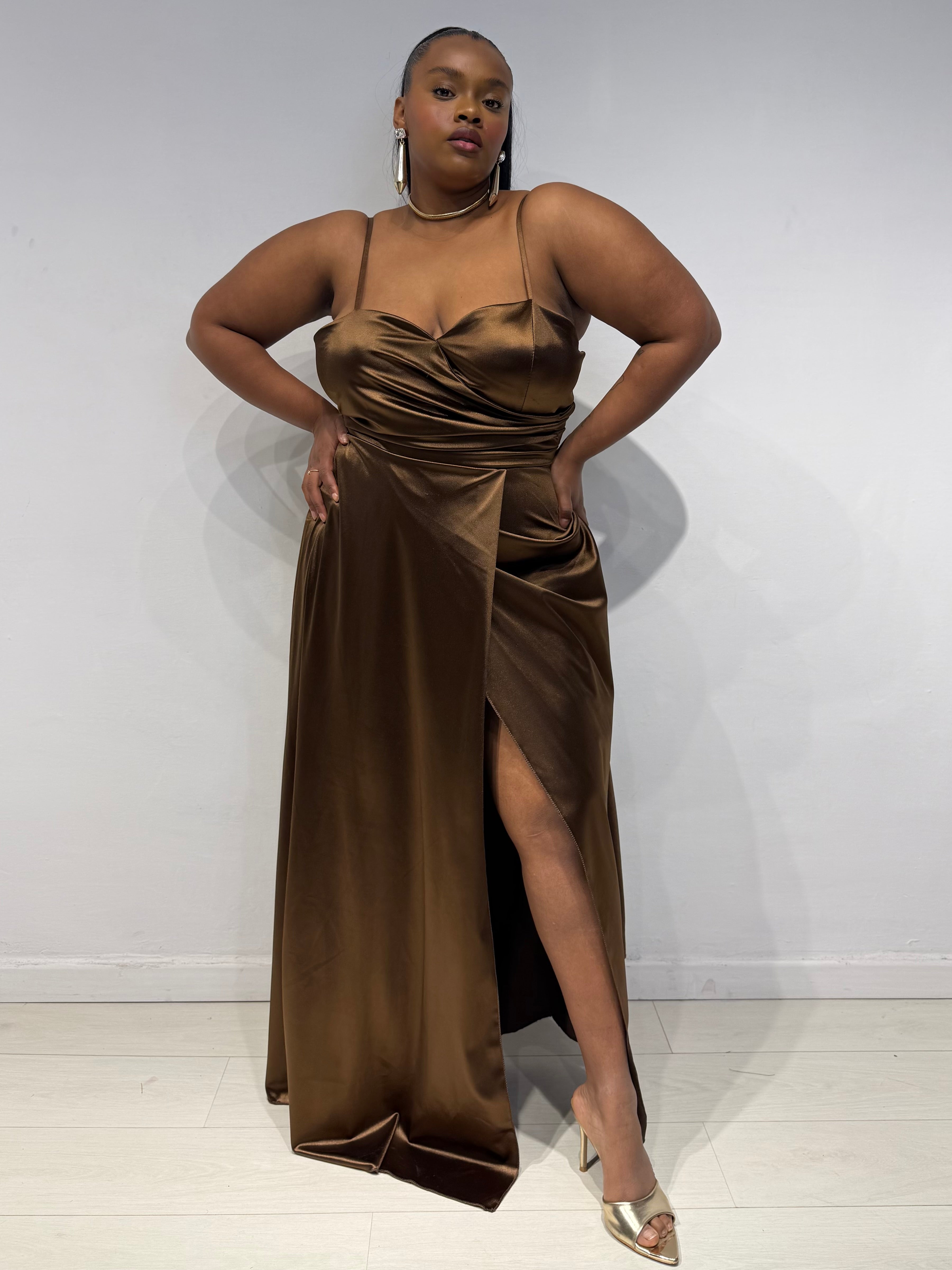 Abito Janet Bronzo