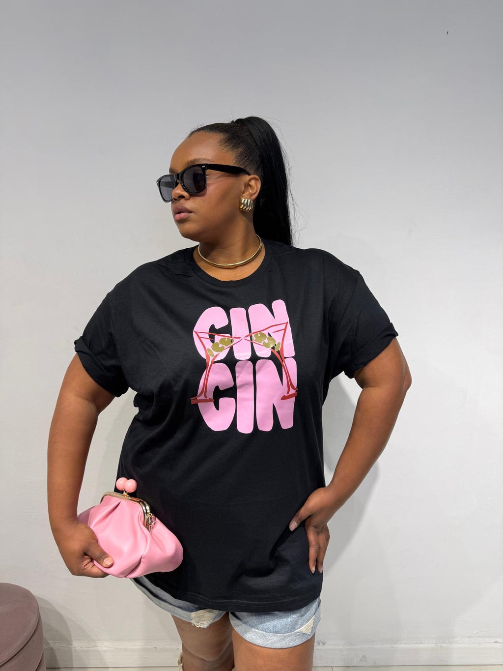 T-shirt Gin Nera