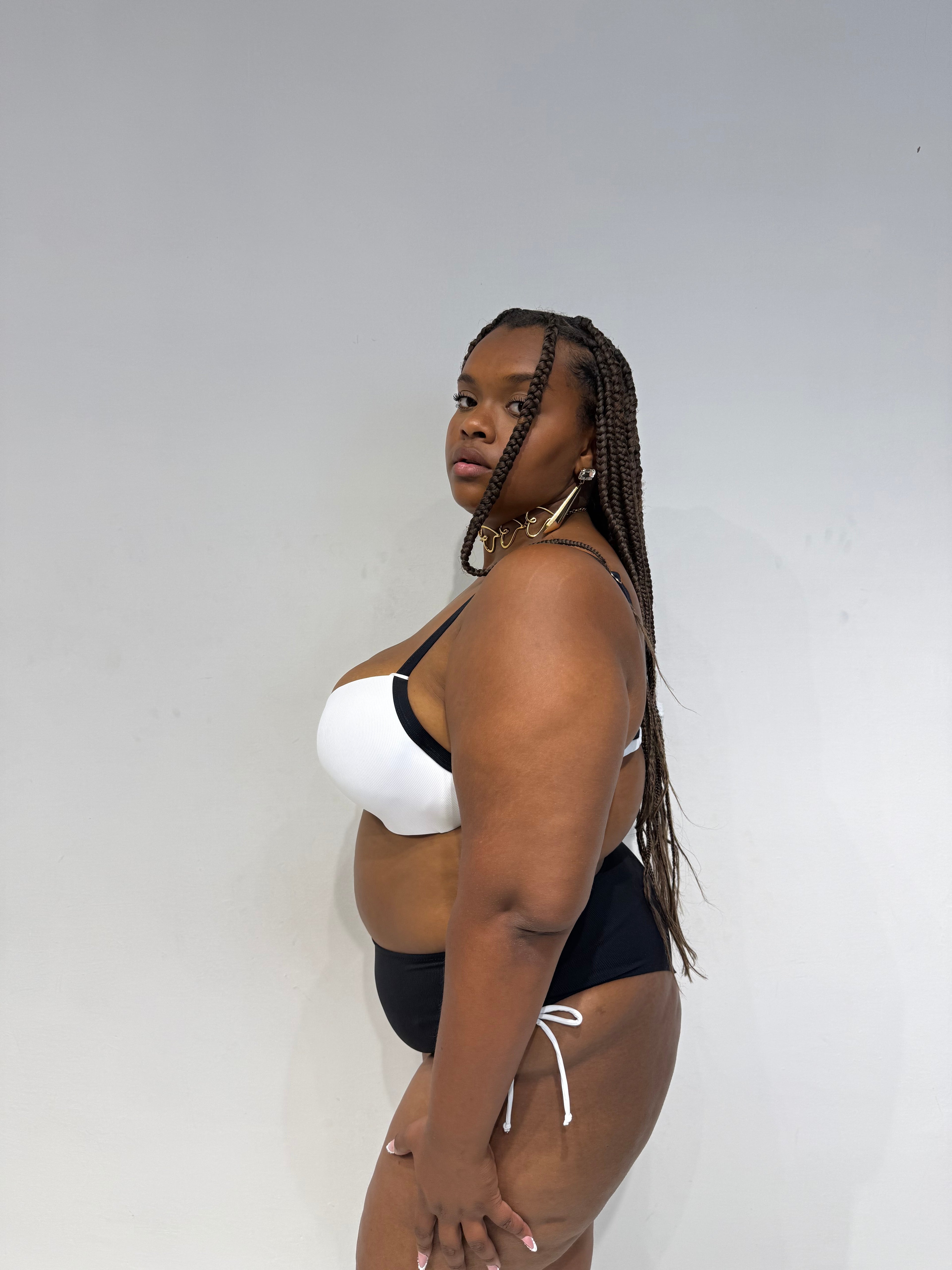 Bikini Sun Bianco/Nero