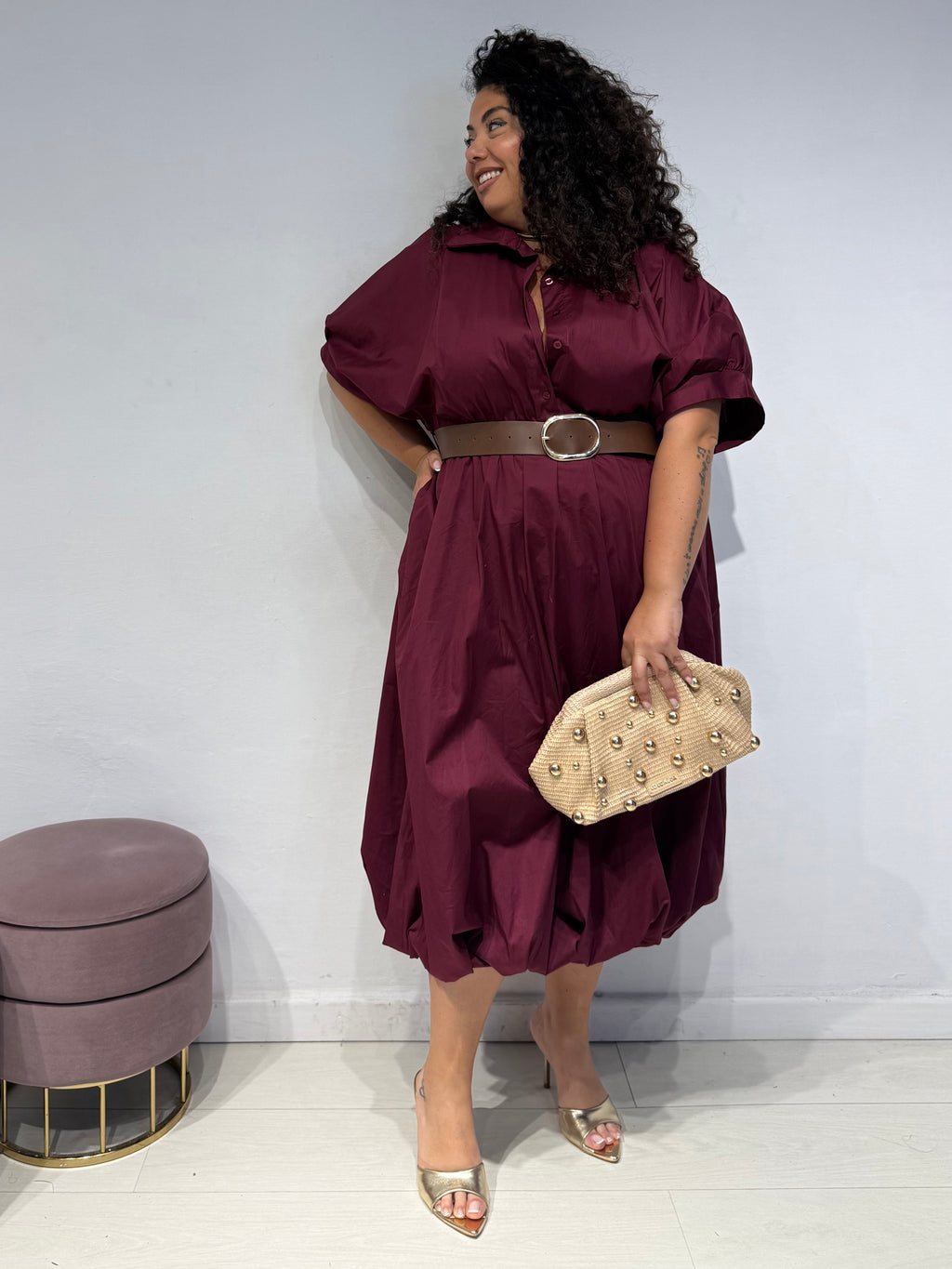 Abito Mery Bordeaux