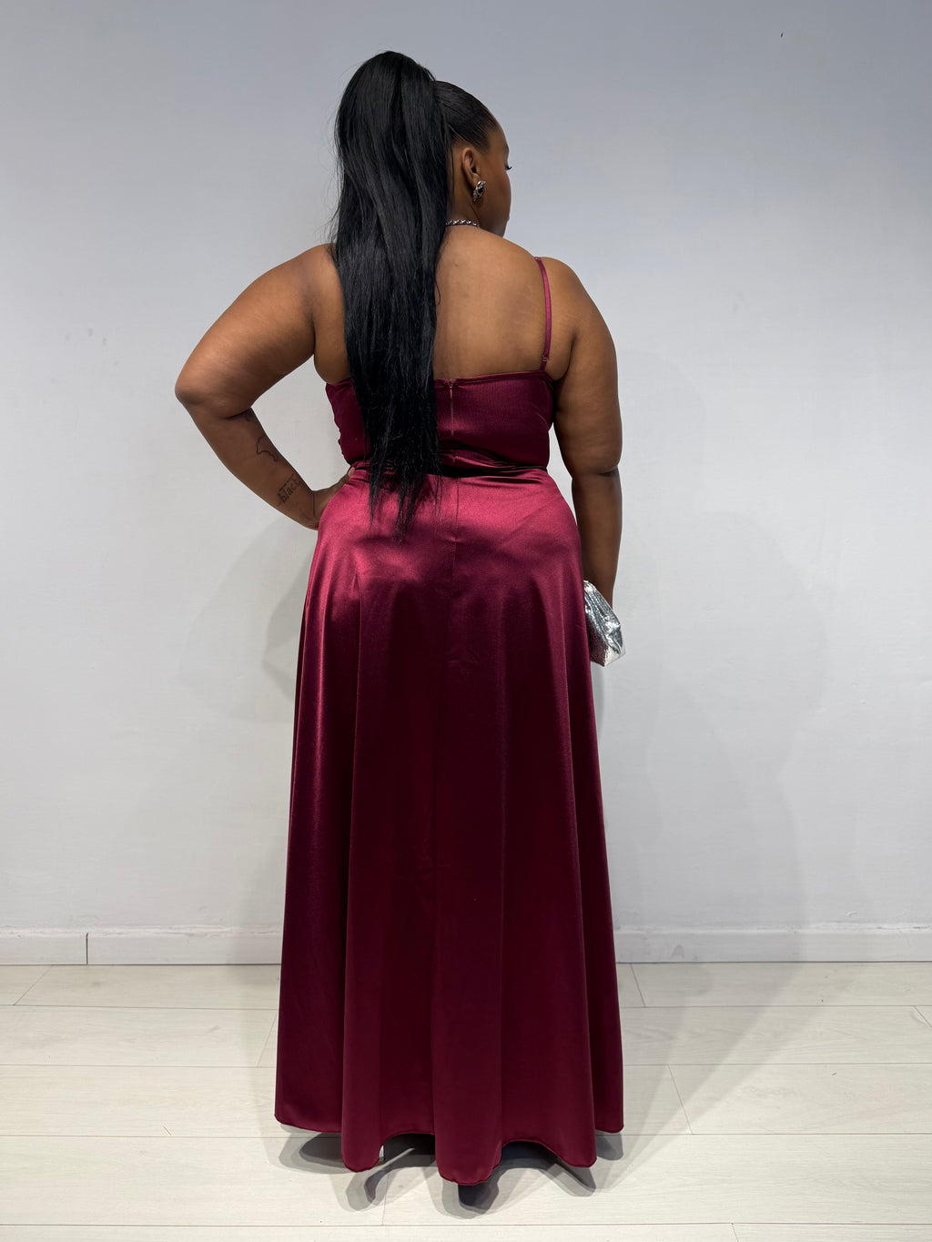 Abito Janet Bordeaux