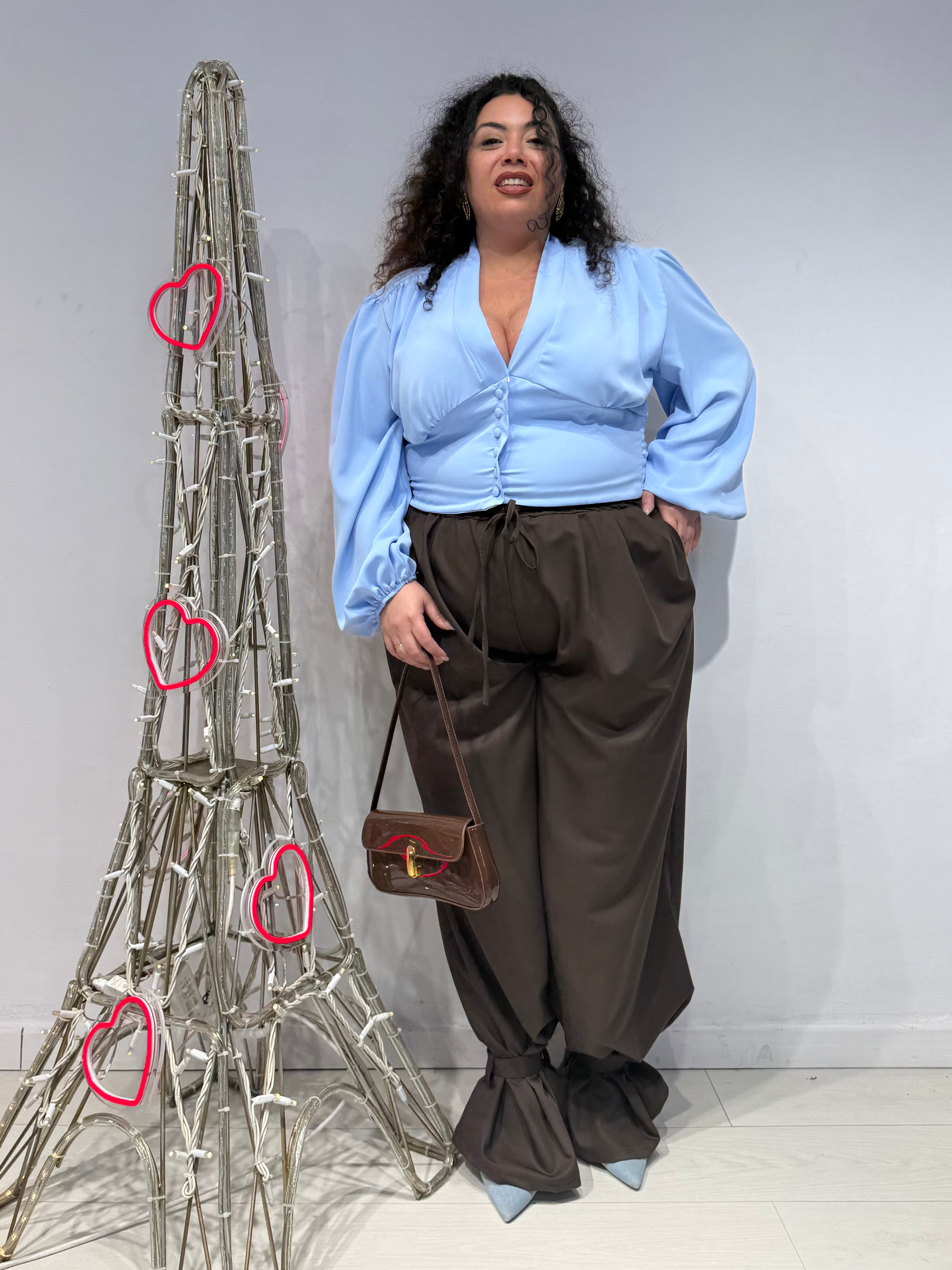 Pantaloni Candy Testa Di Moro