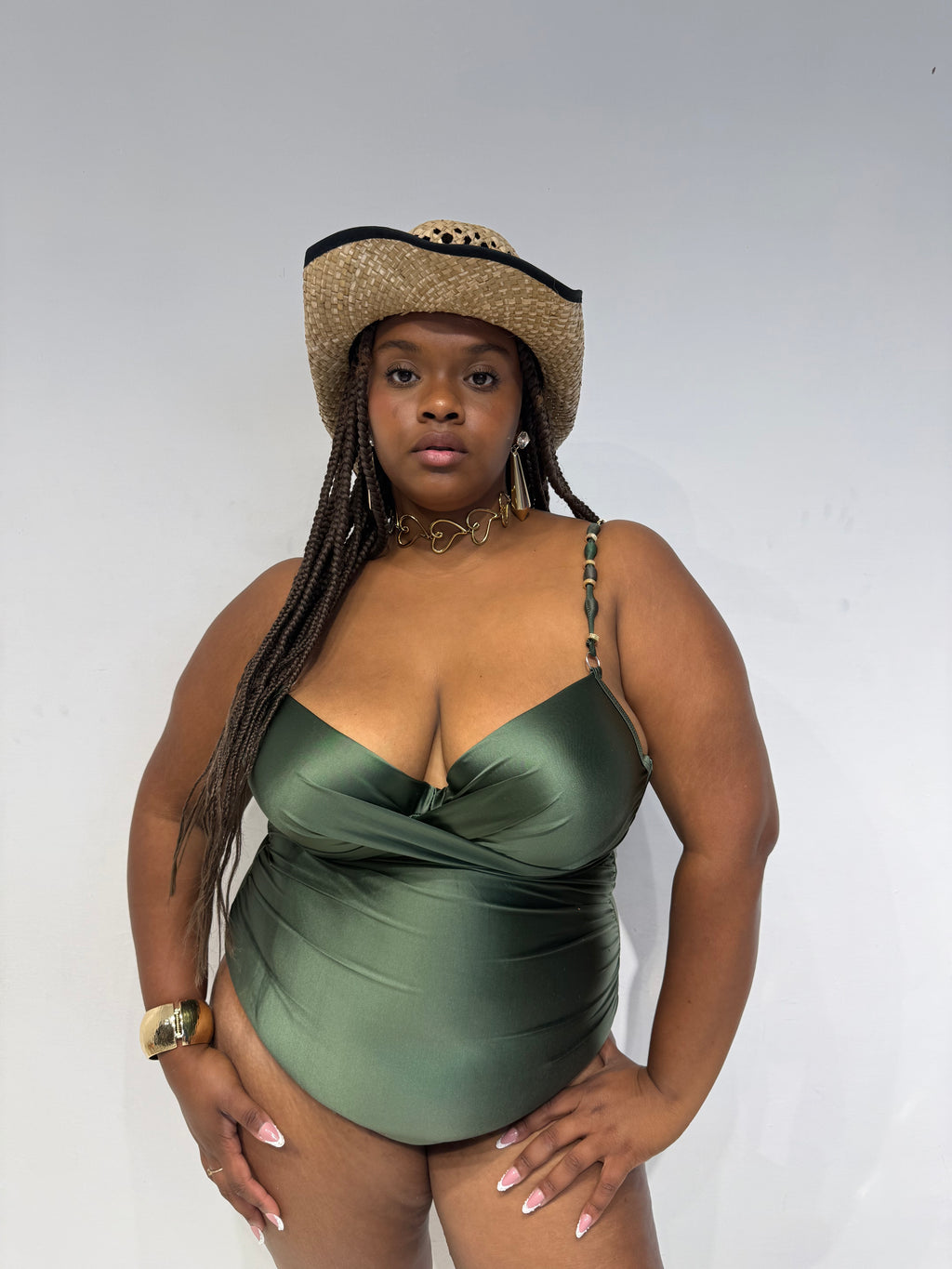 Monokini Ambra  Verde