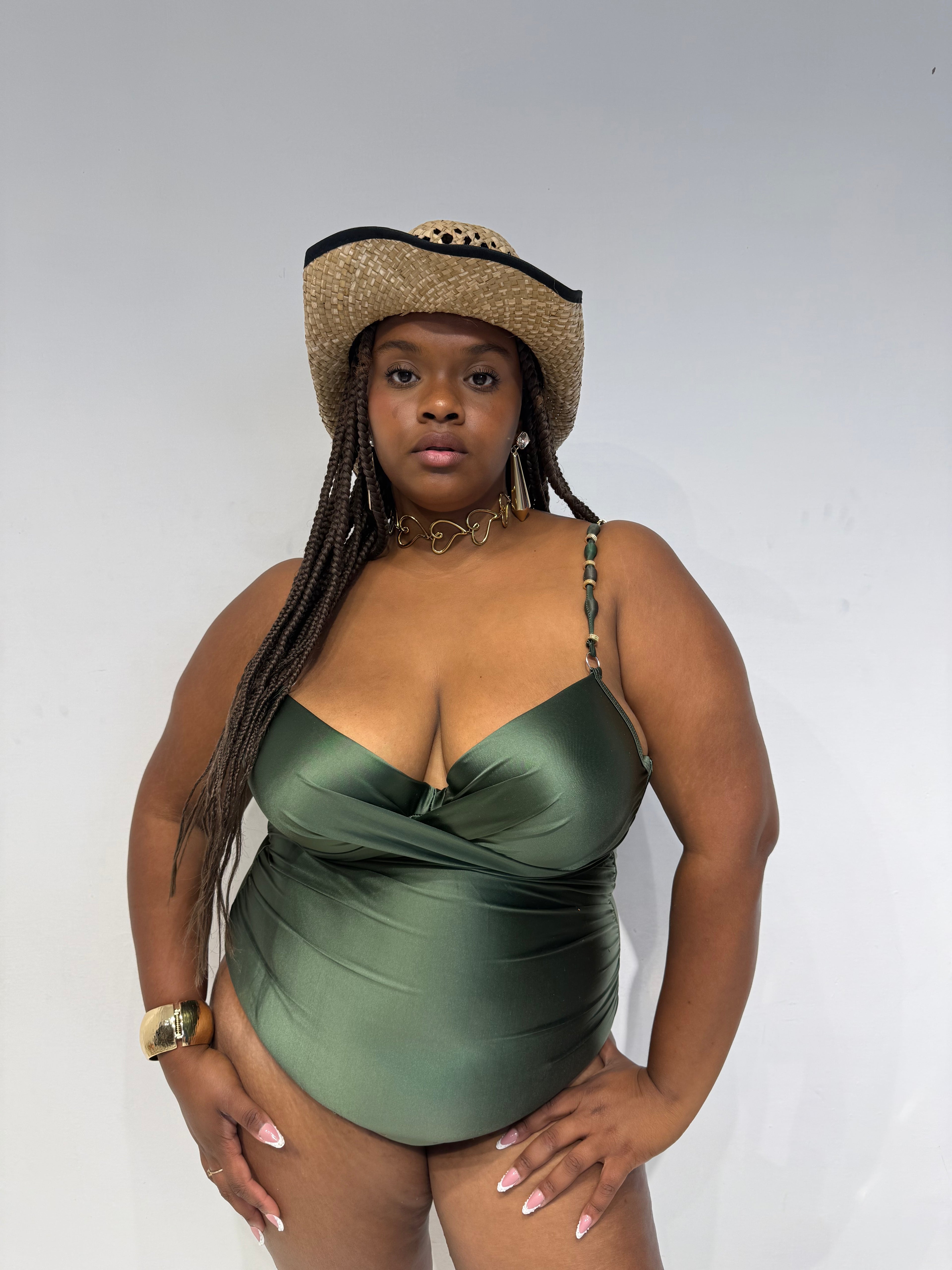 Monokini Ambra  Verde