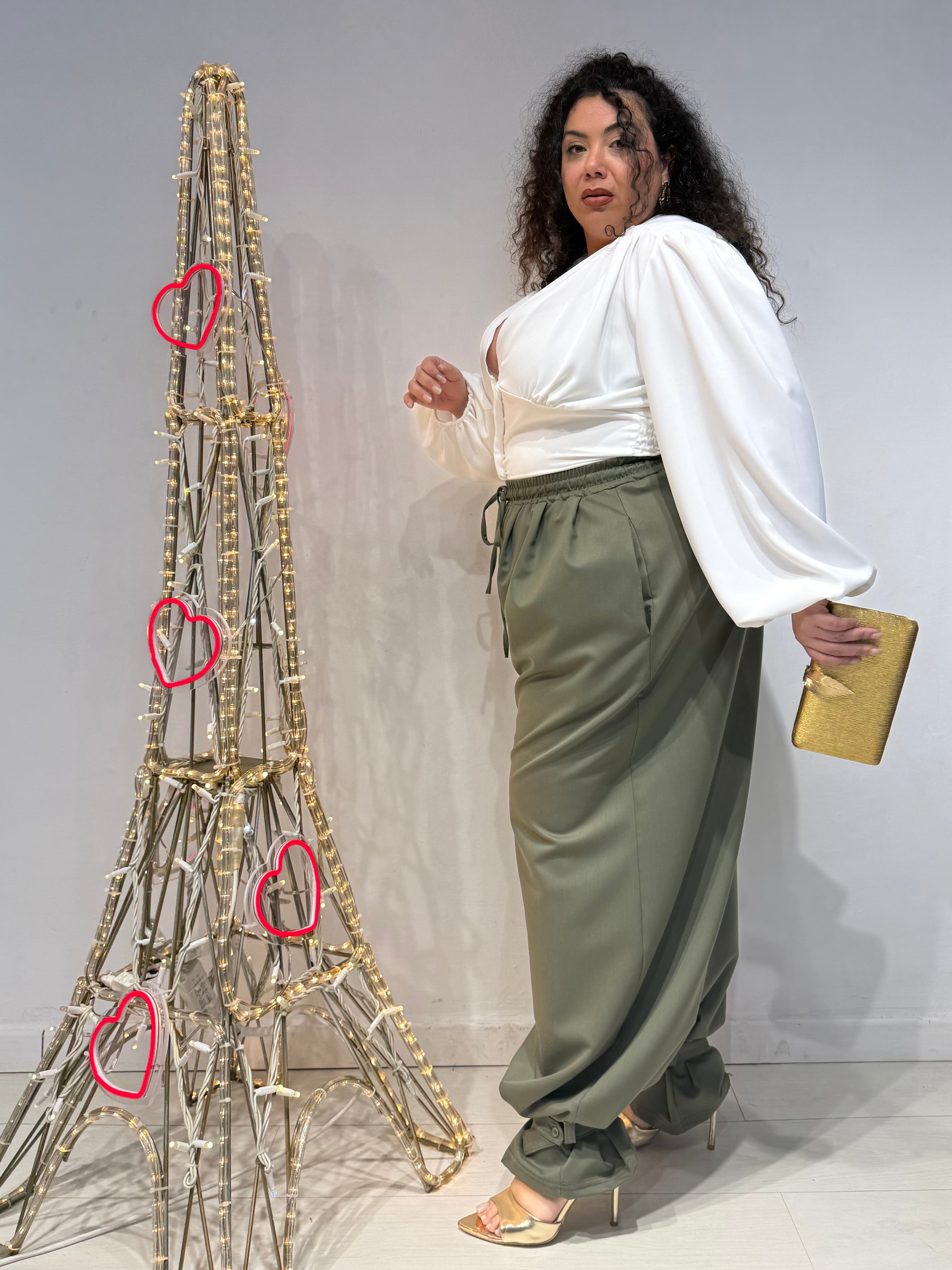 Pantaloni Candy Verdi