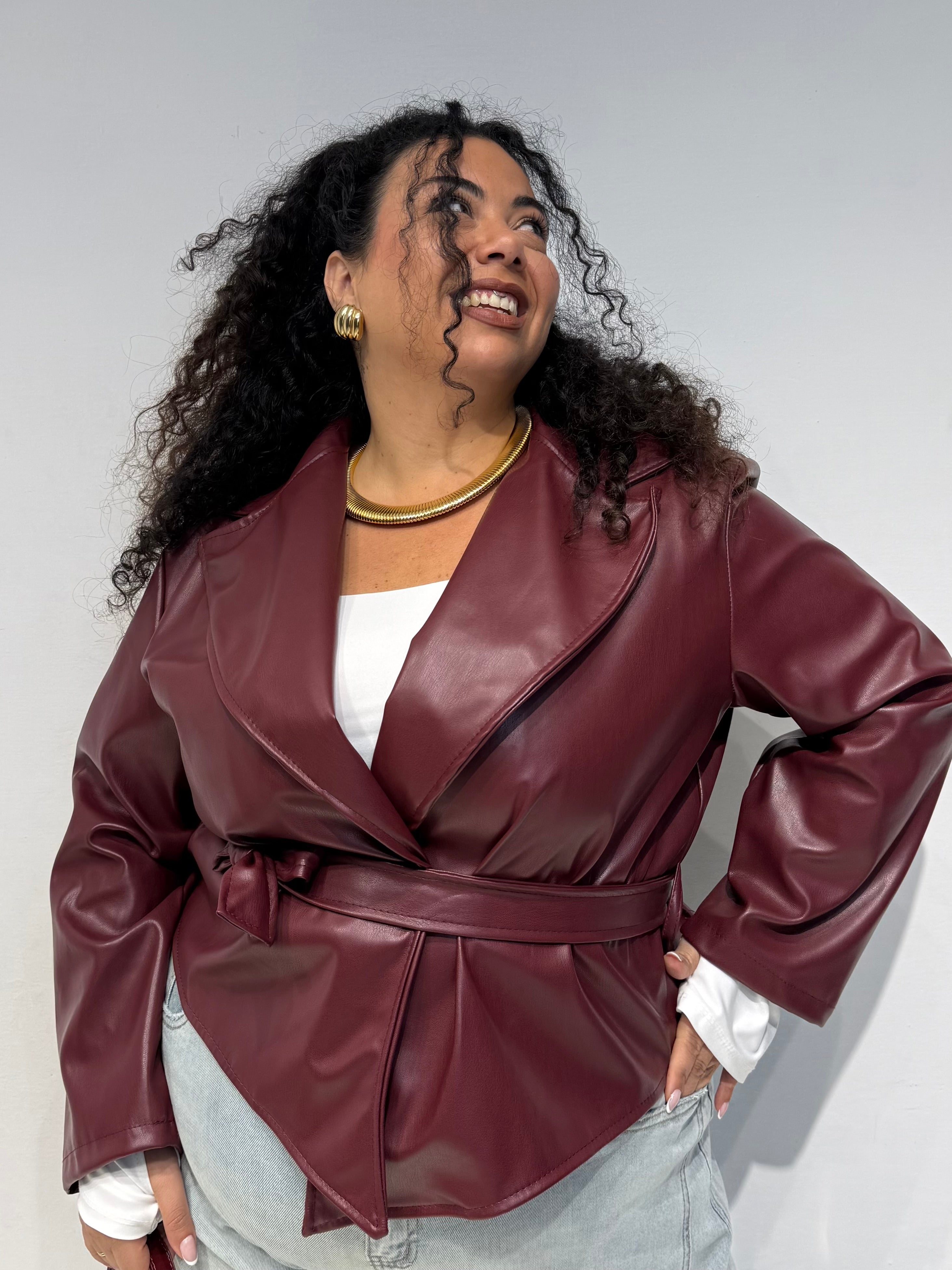 Trench Dea Bordeaux