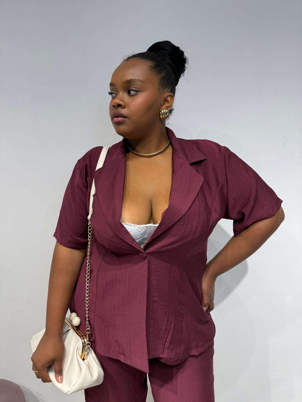 Coordinato Moira Bordeaux