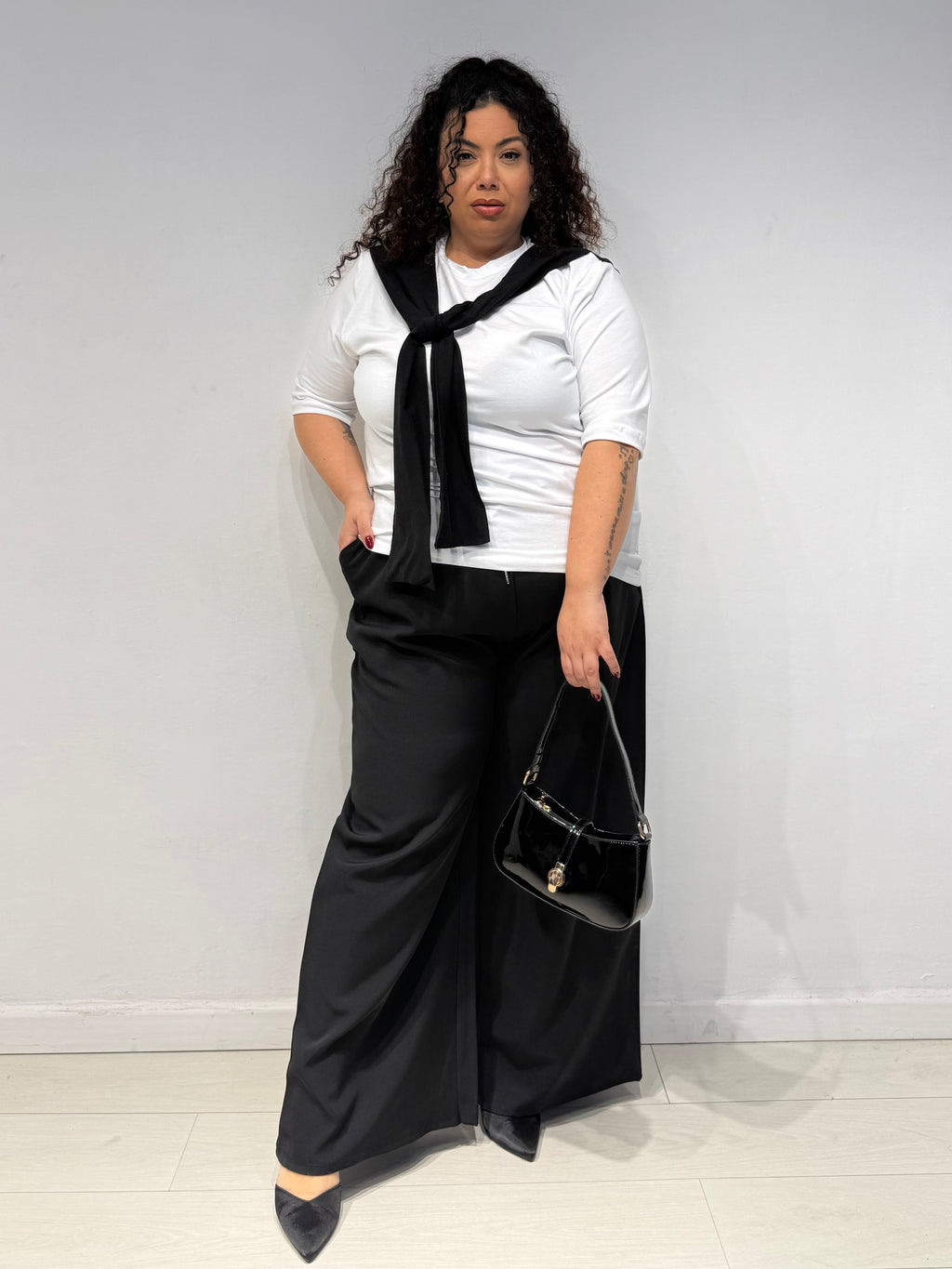 Pantaloni Comfy Nero