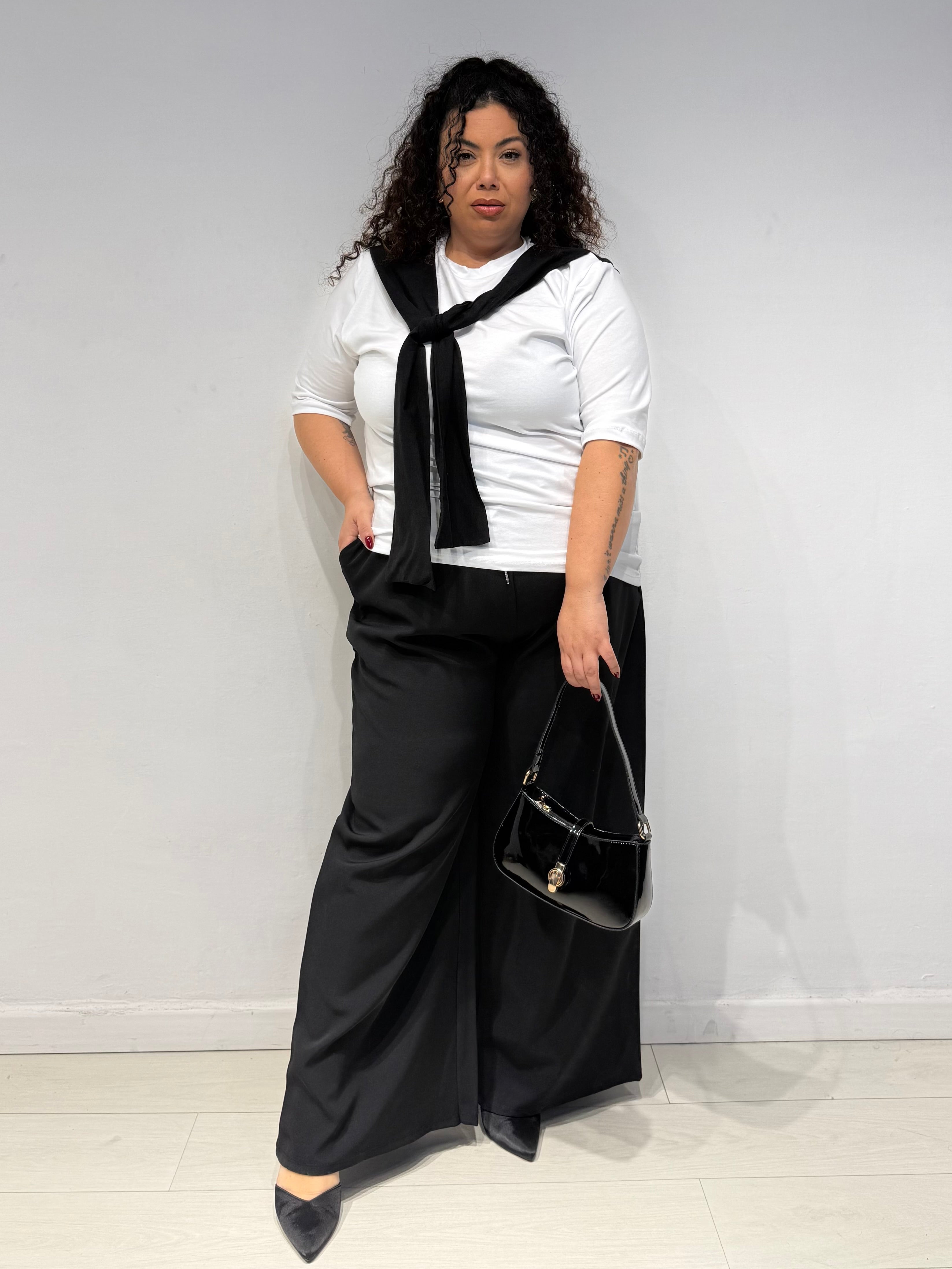 Pantaloni Comfy Nero