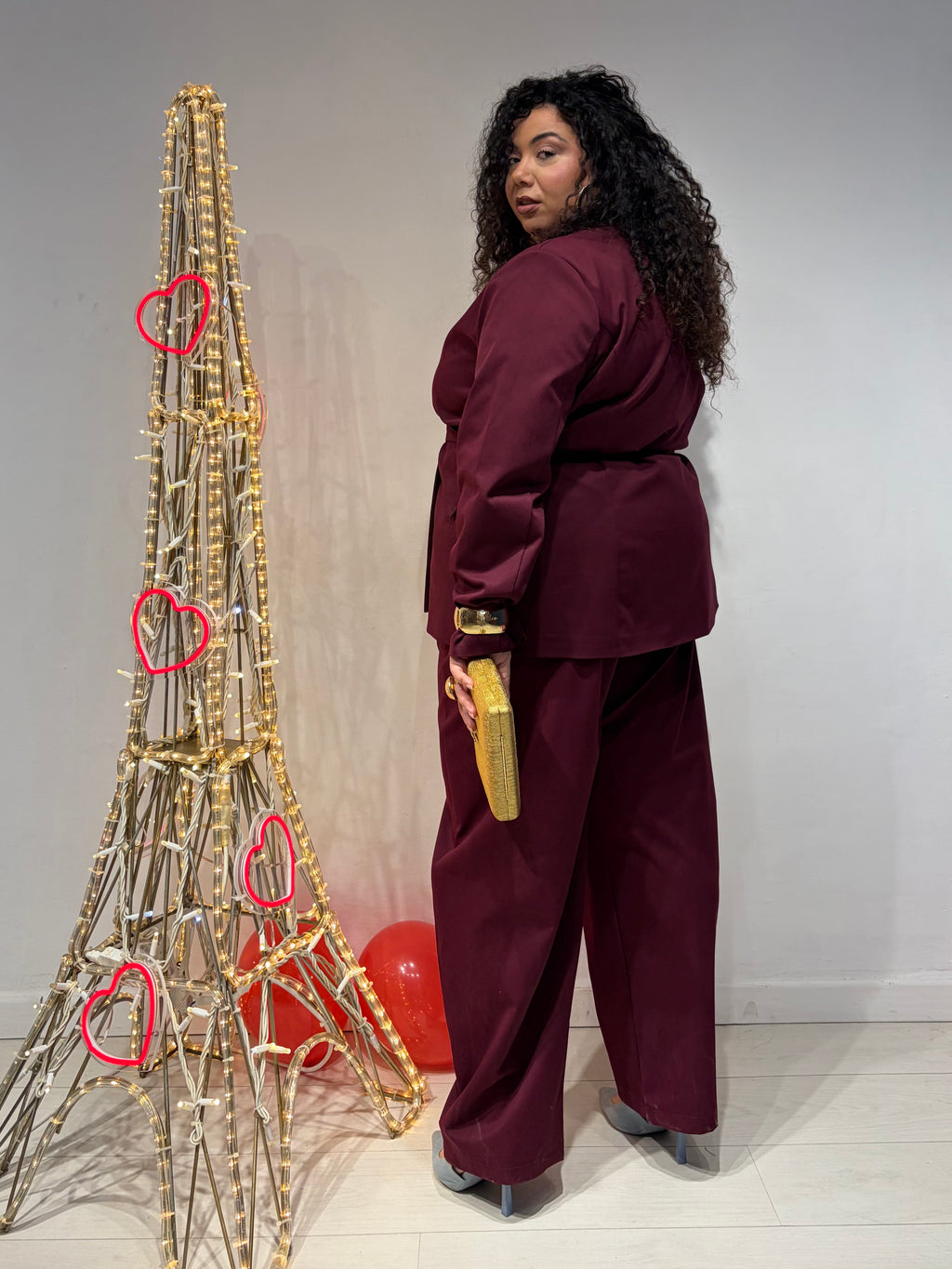 Coordinato Zoe Bordeaux