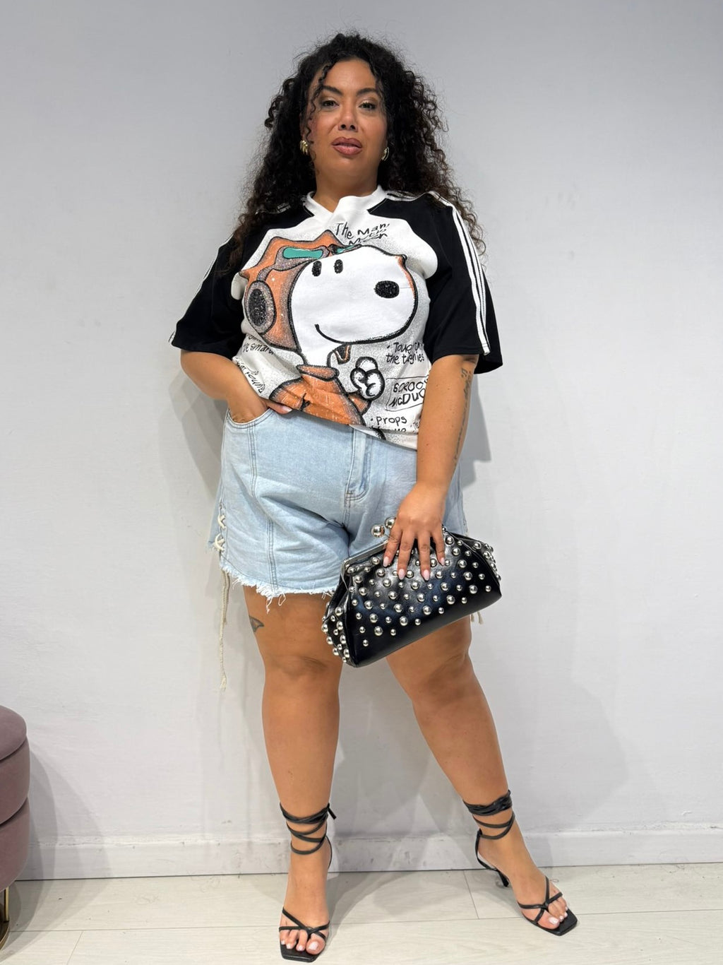 T-Shirt Snoopy Bianca