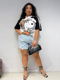 T-Shirt Snoopy Bianca