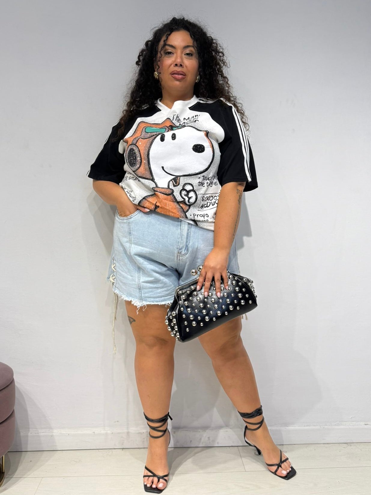 T-Shirt Snoopy Bianca