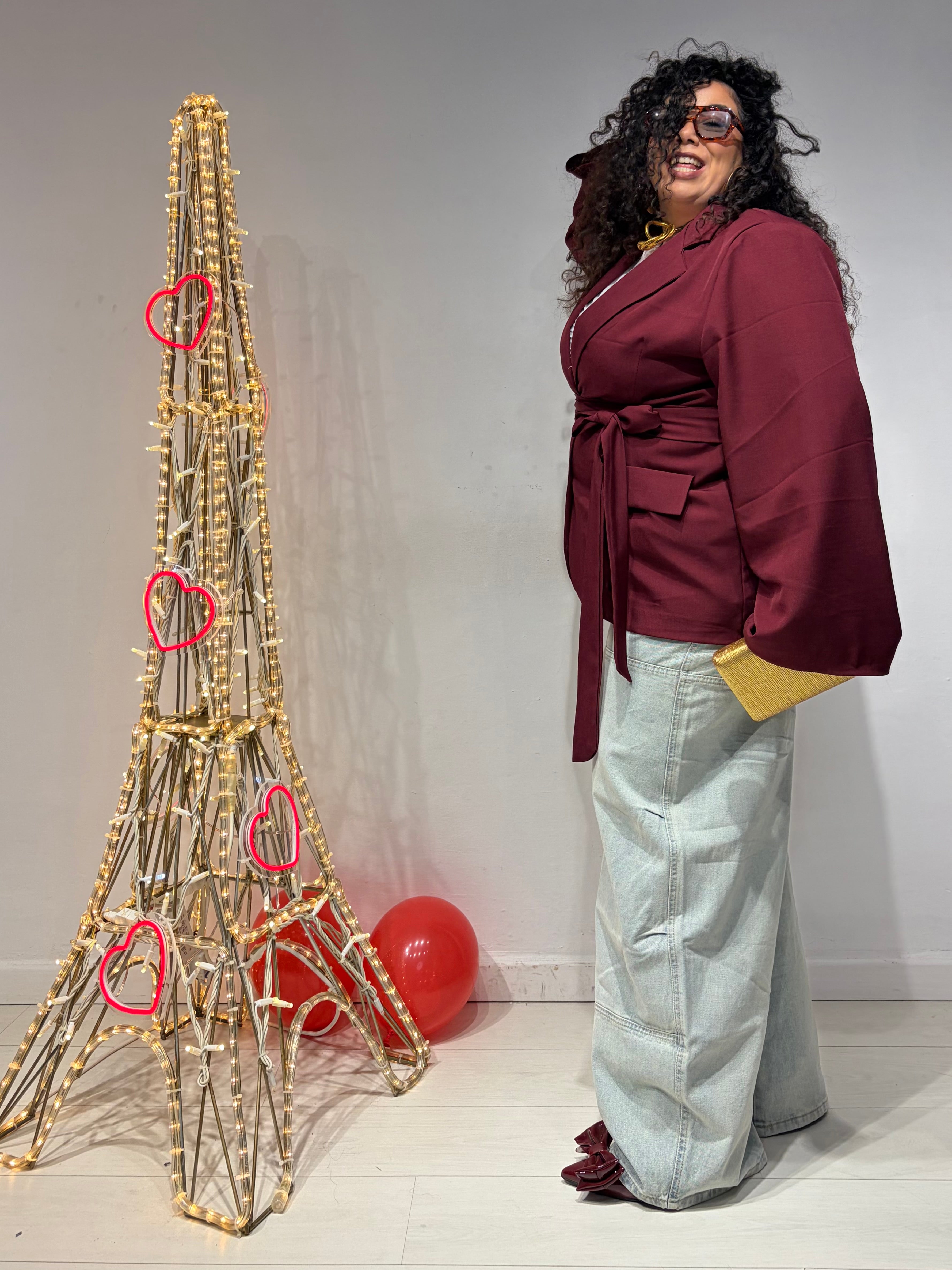 Giacca Selene Bordeaux