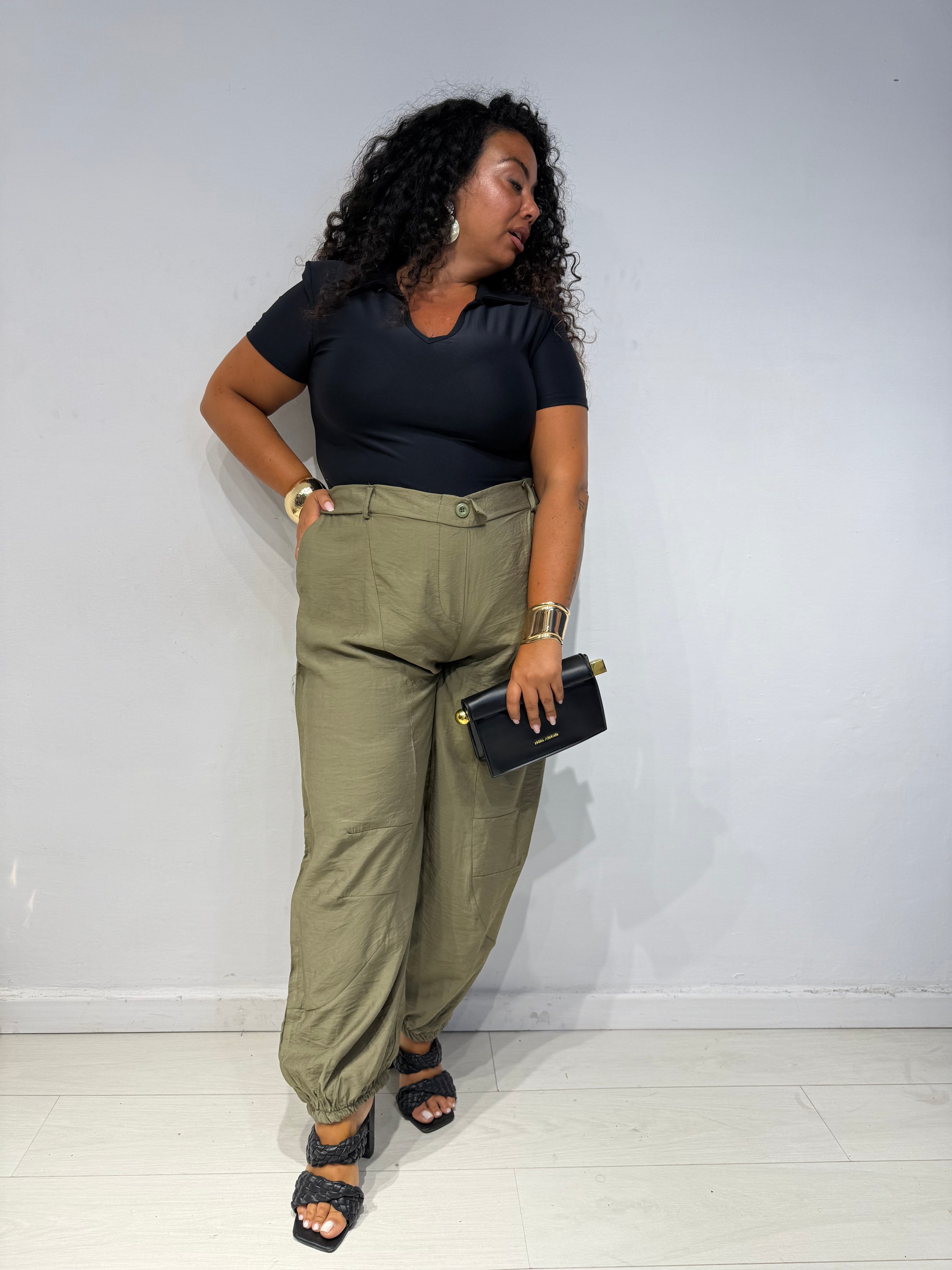 Pantaloni Jessica Verde