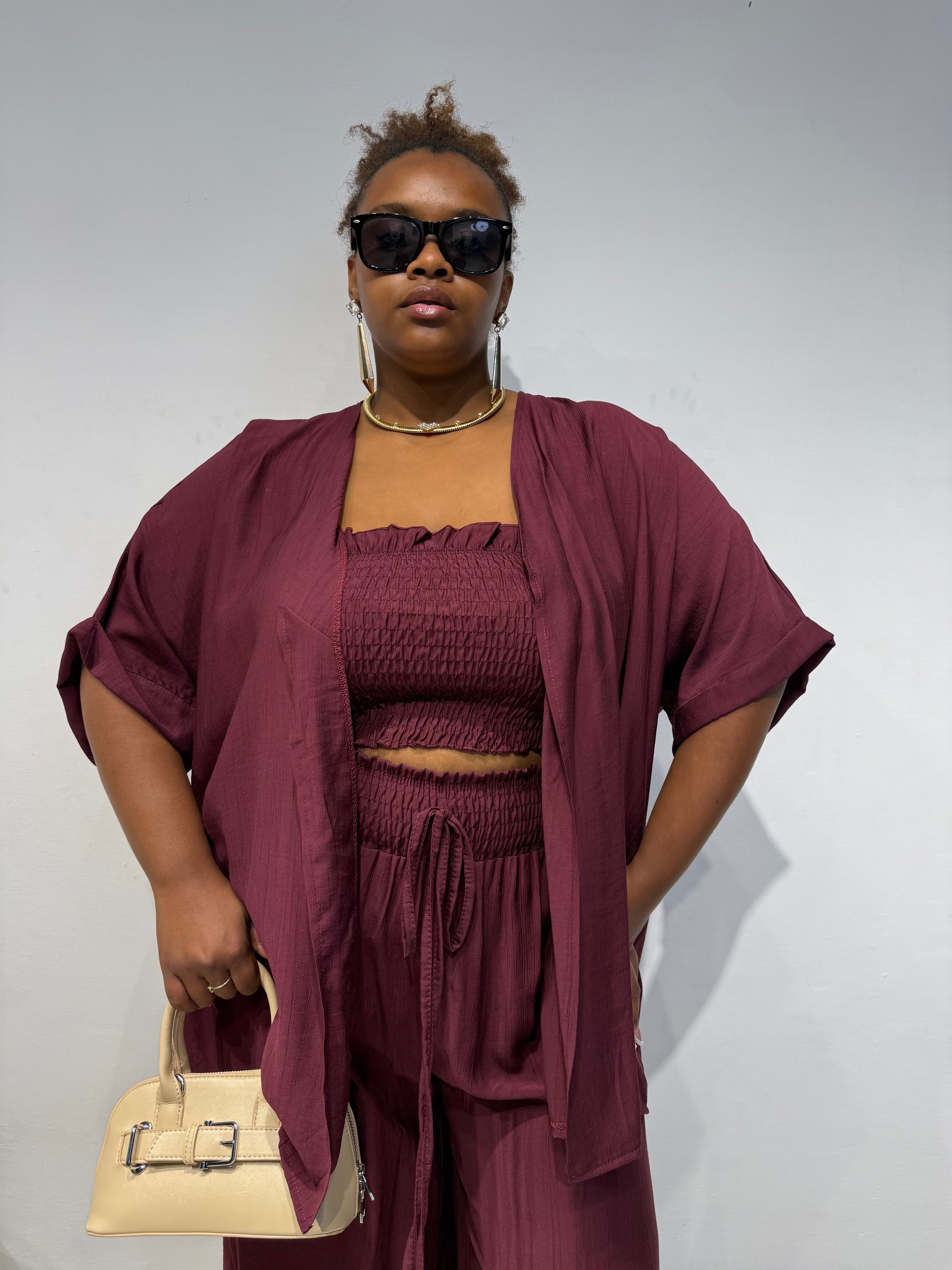Coordinato Tris Bordeaux