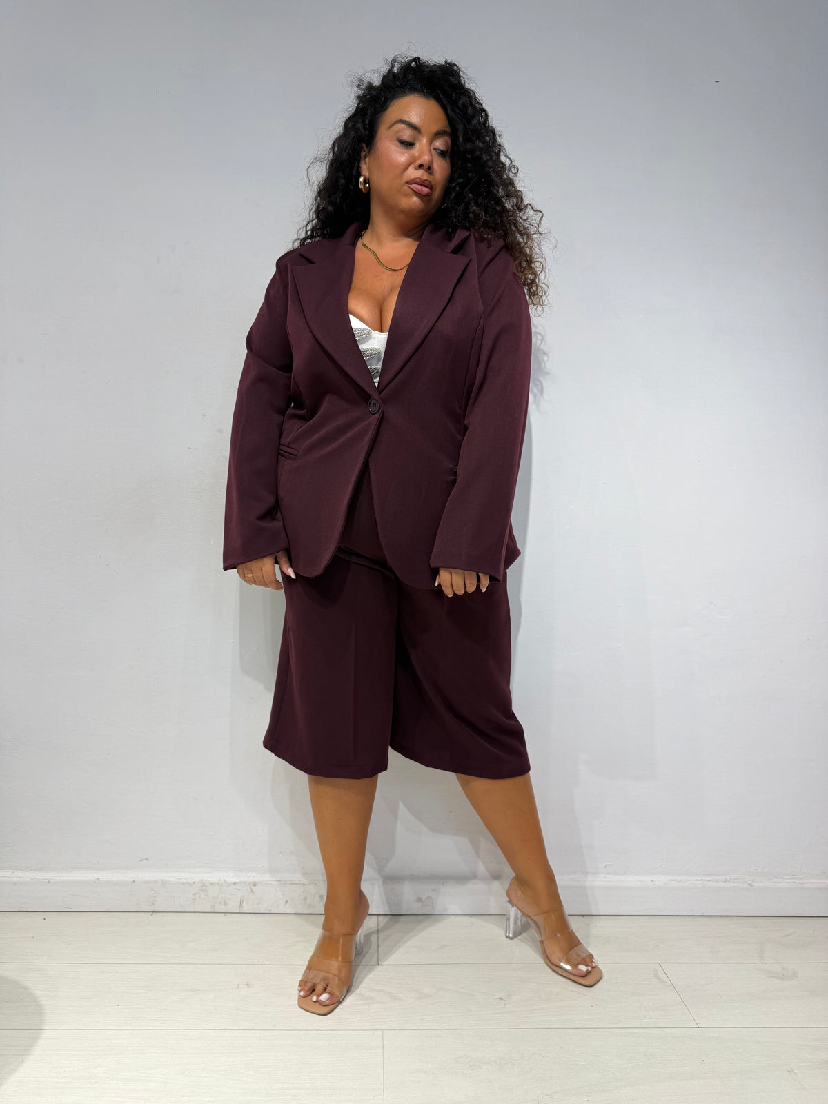 Tailleur Bea Bordeaux