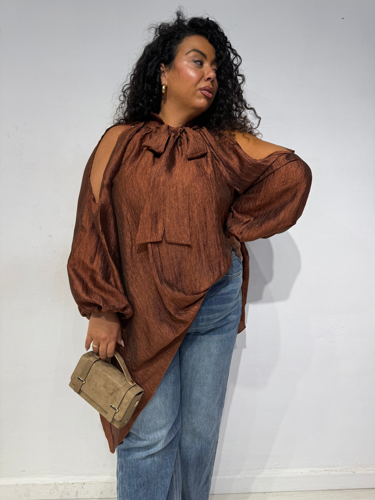 Blusa Flake Ruggine