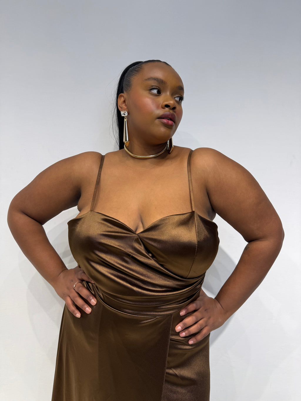 Abito Janet Bronzo