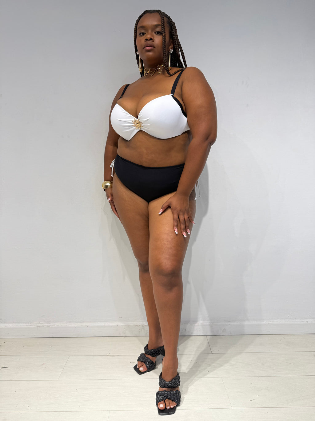 Bikini Sun Bianco/Nero