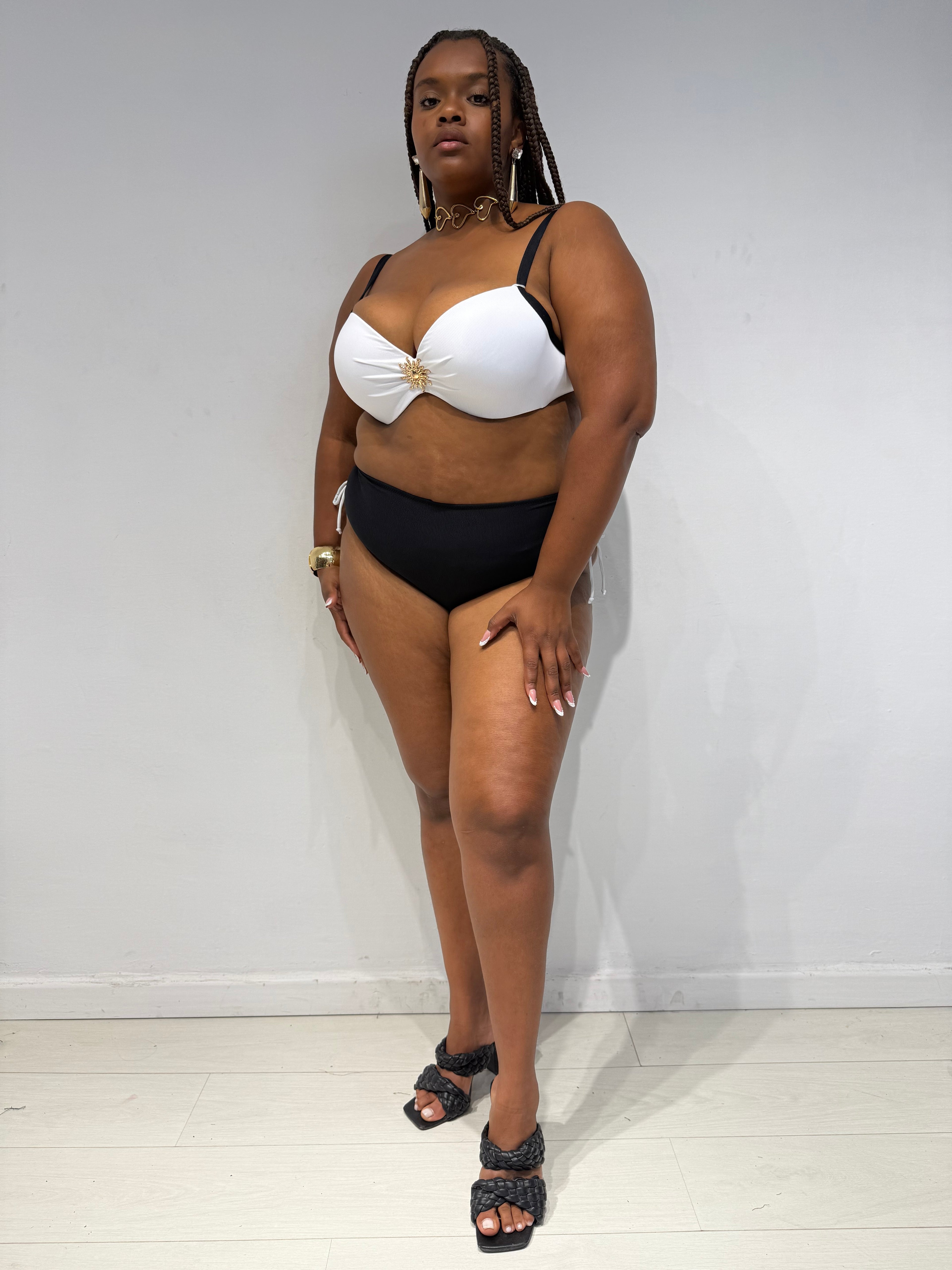 Bikini Sun Bianco/Nero