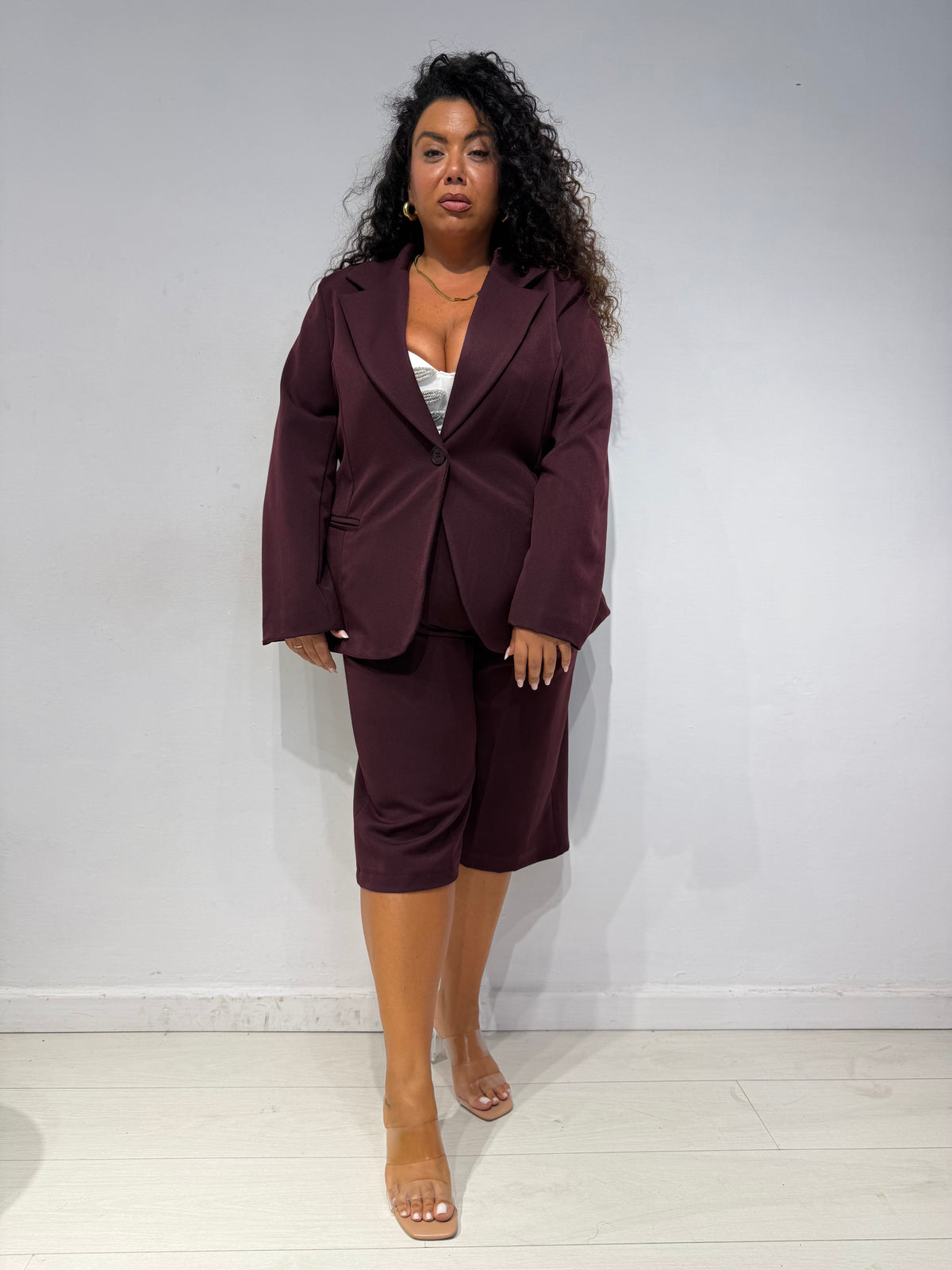 Tailleur Bea Bordeaux