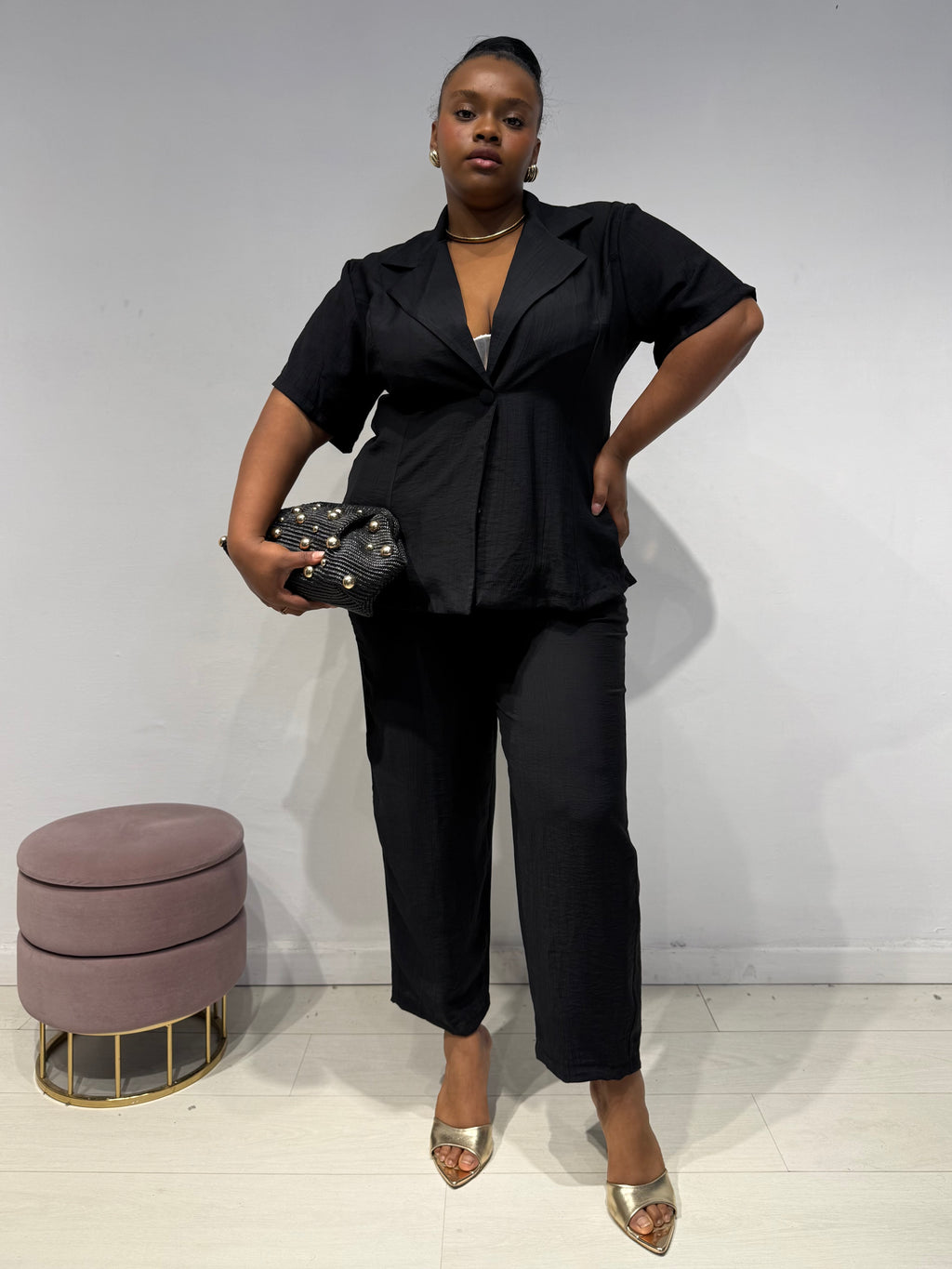 Coordinato Moira Nero