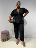 Coordinato Moira Nero