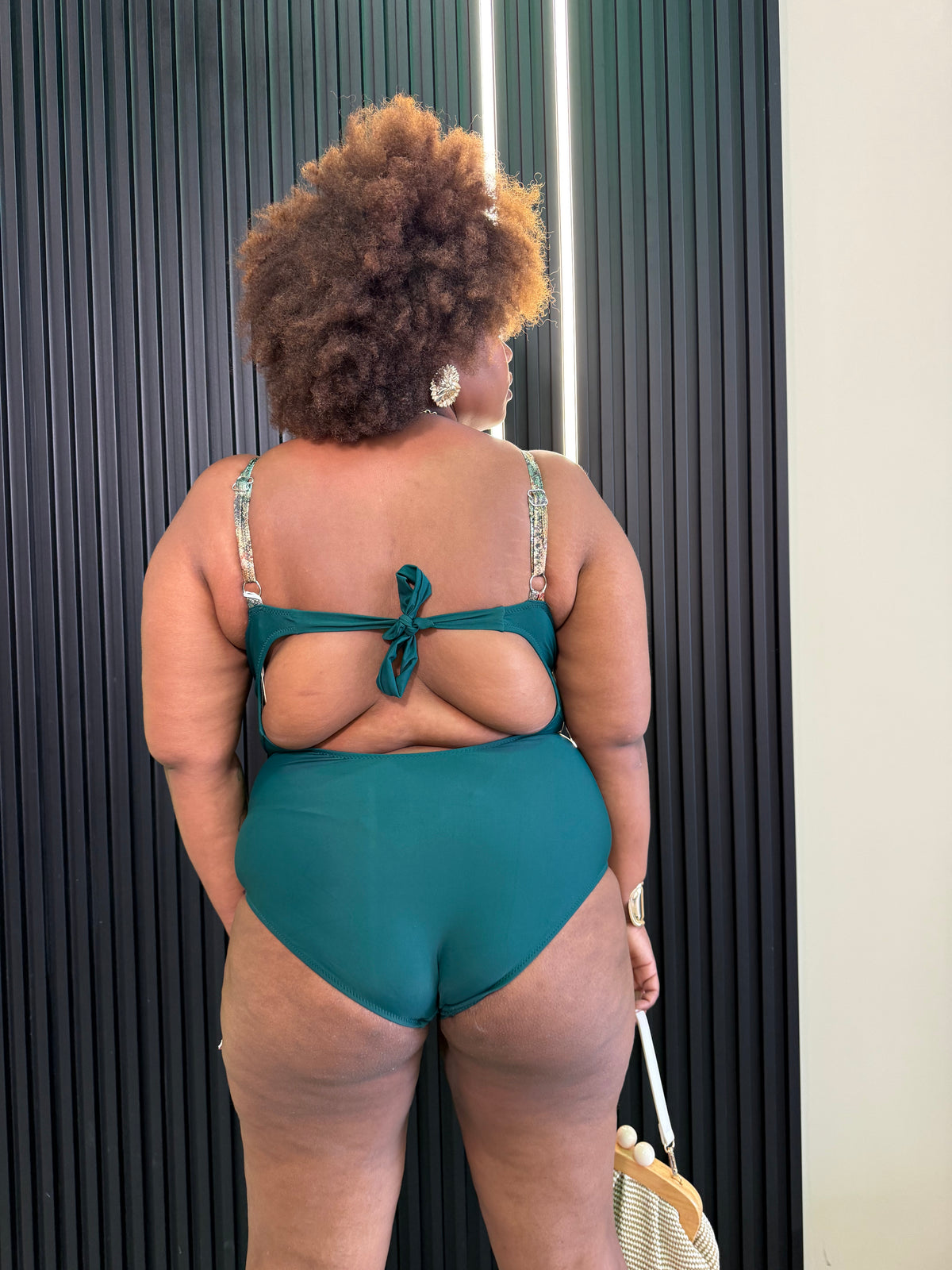 Monokini Piton Verde
