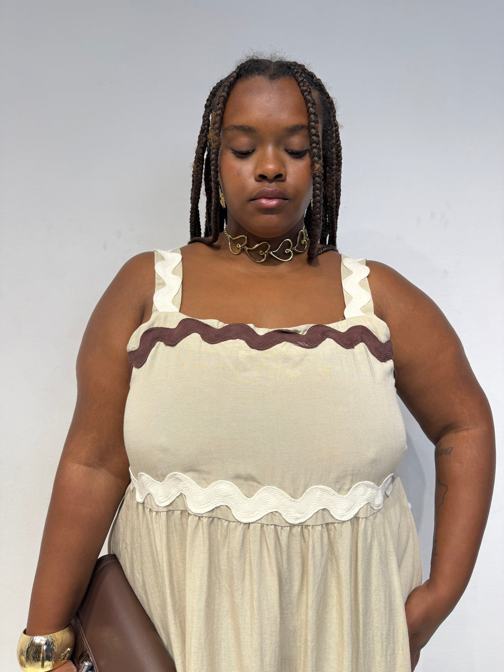 Abito Chocolate Beige