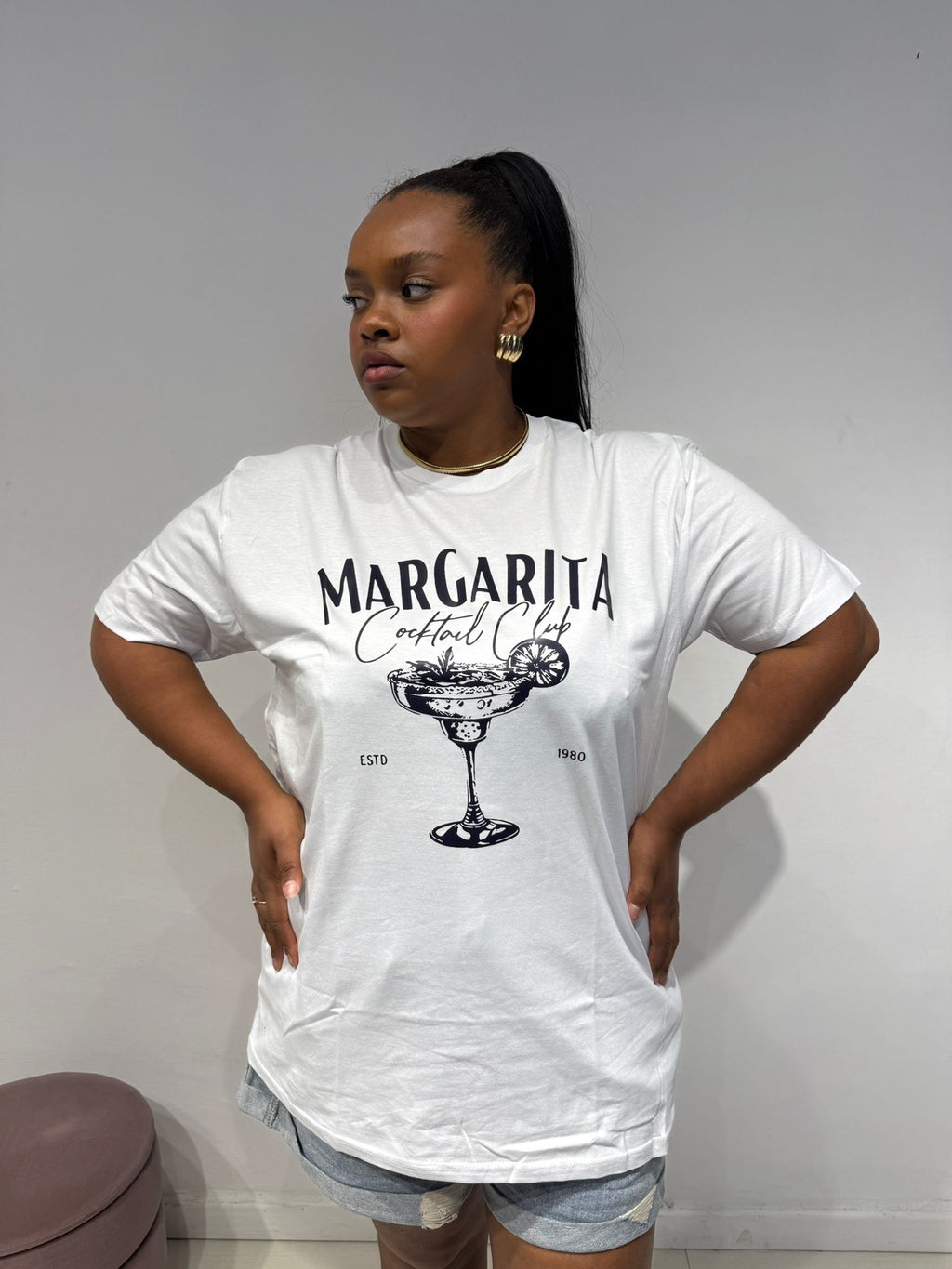 T-shirt Margarita Bianca