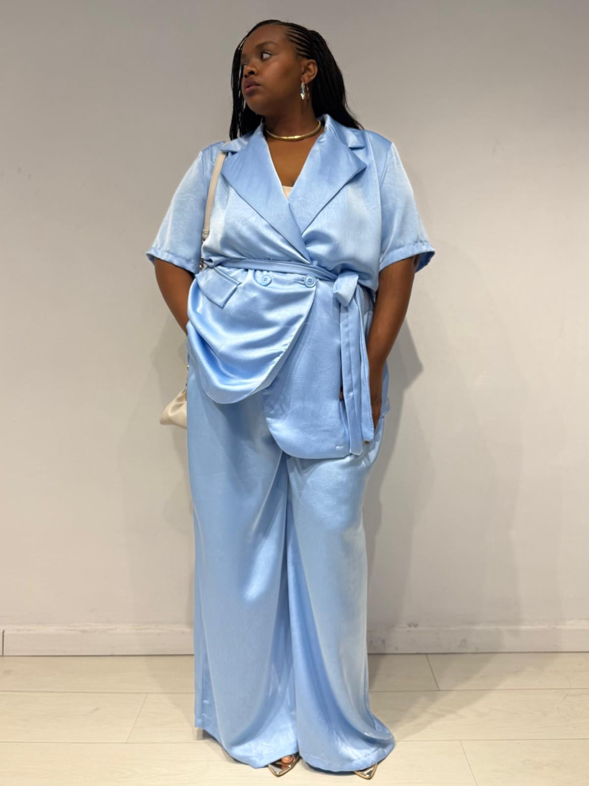 Coordinato Singapore Celeste