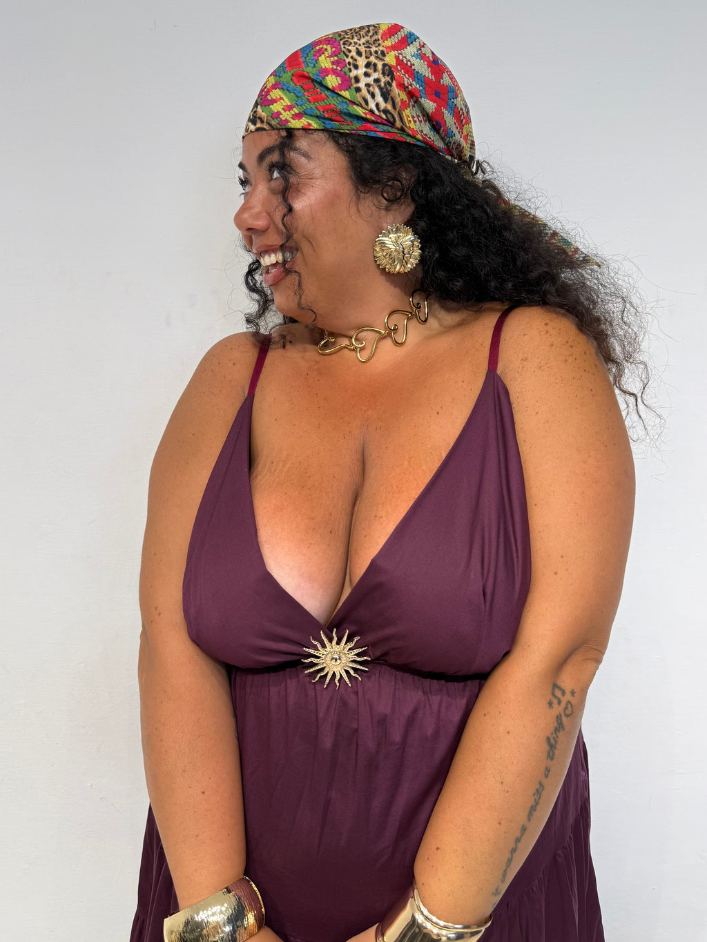 Abito Sole Bordeaux