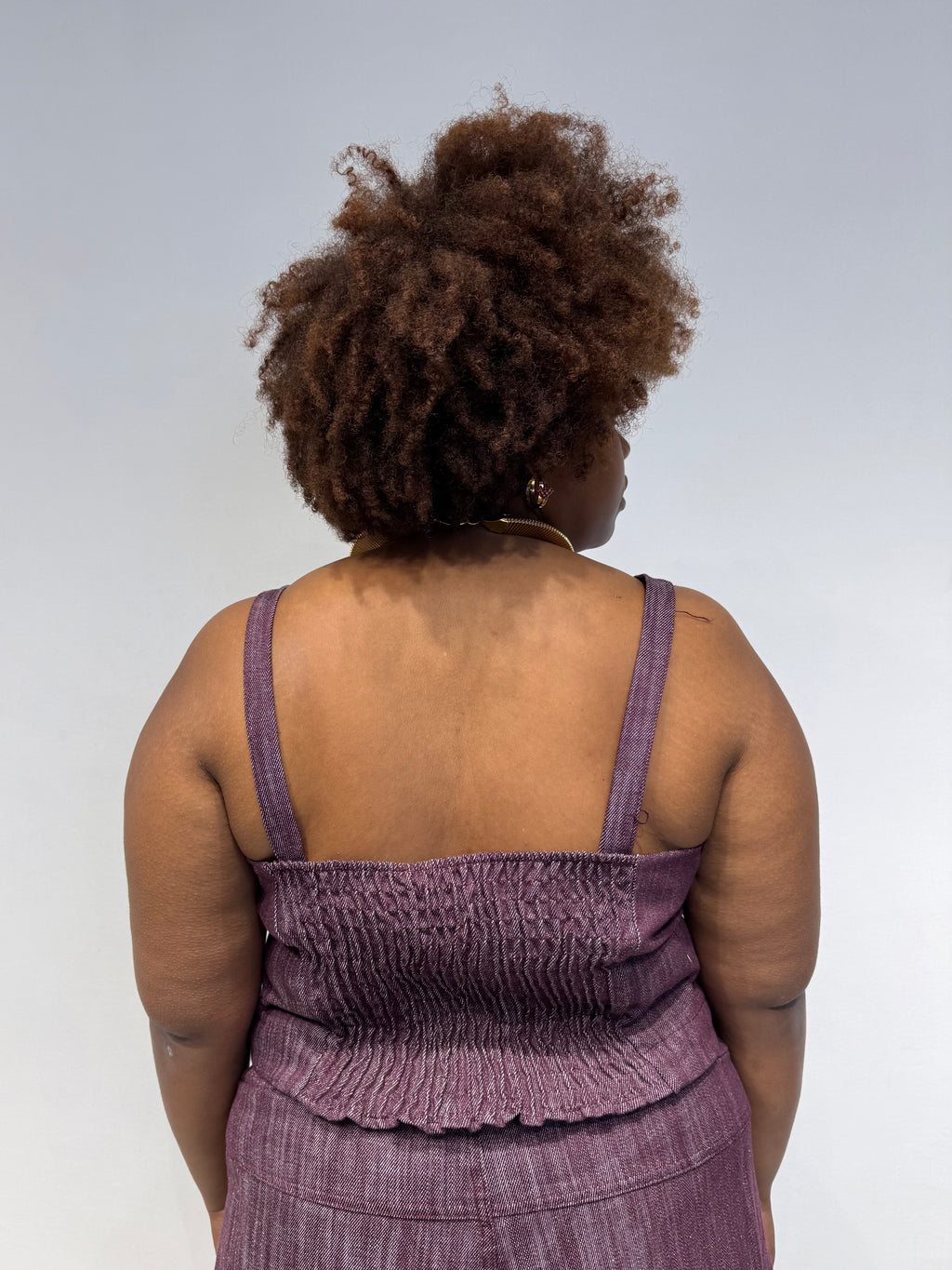 Coordinato Denim Bordeaux