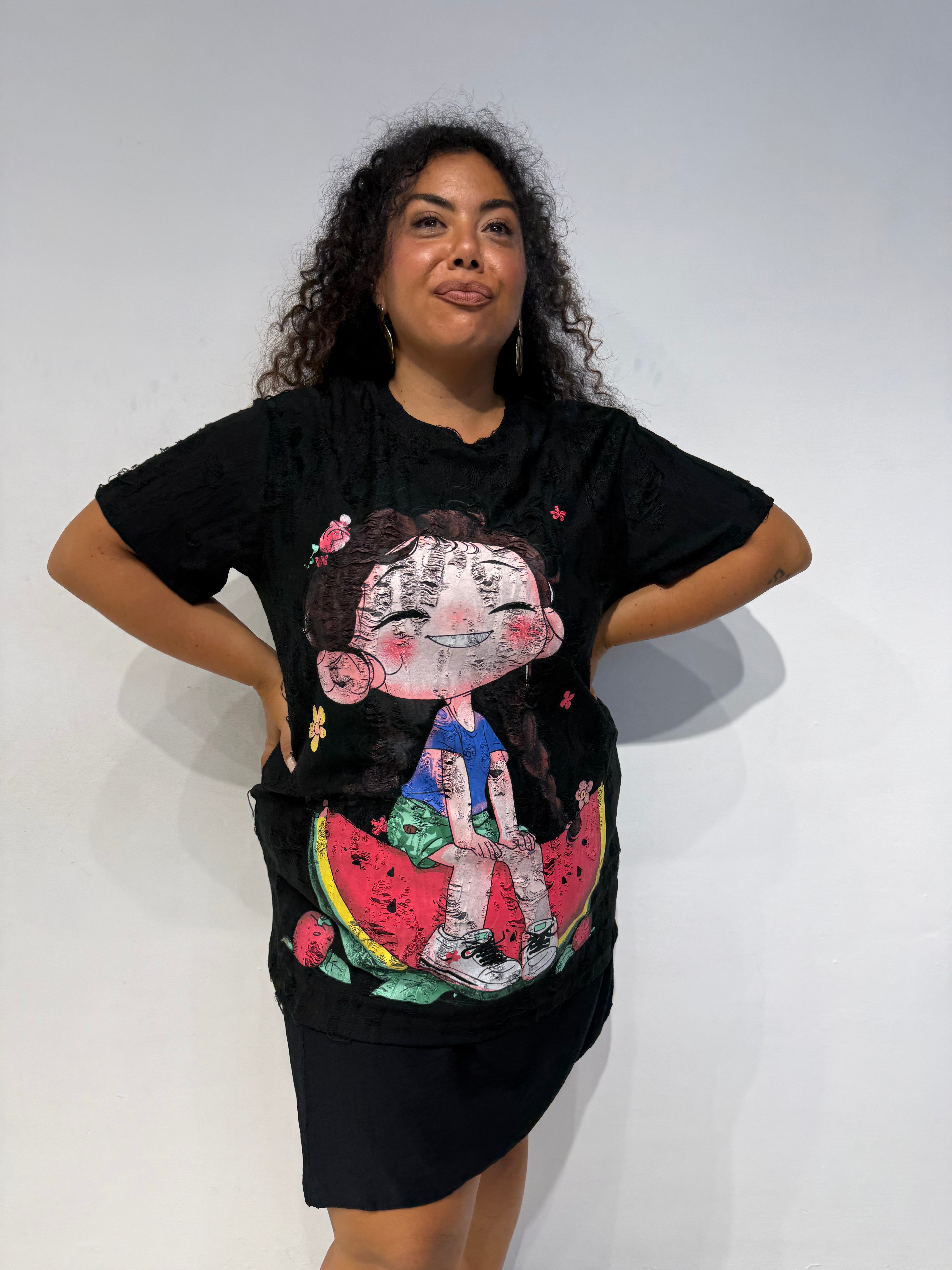 T-Shirt Doll Nera