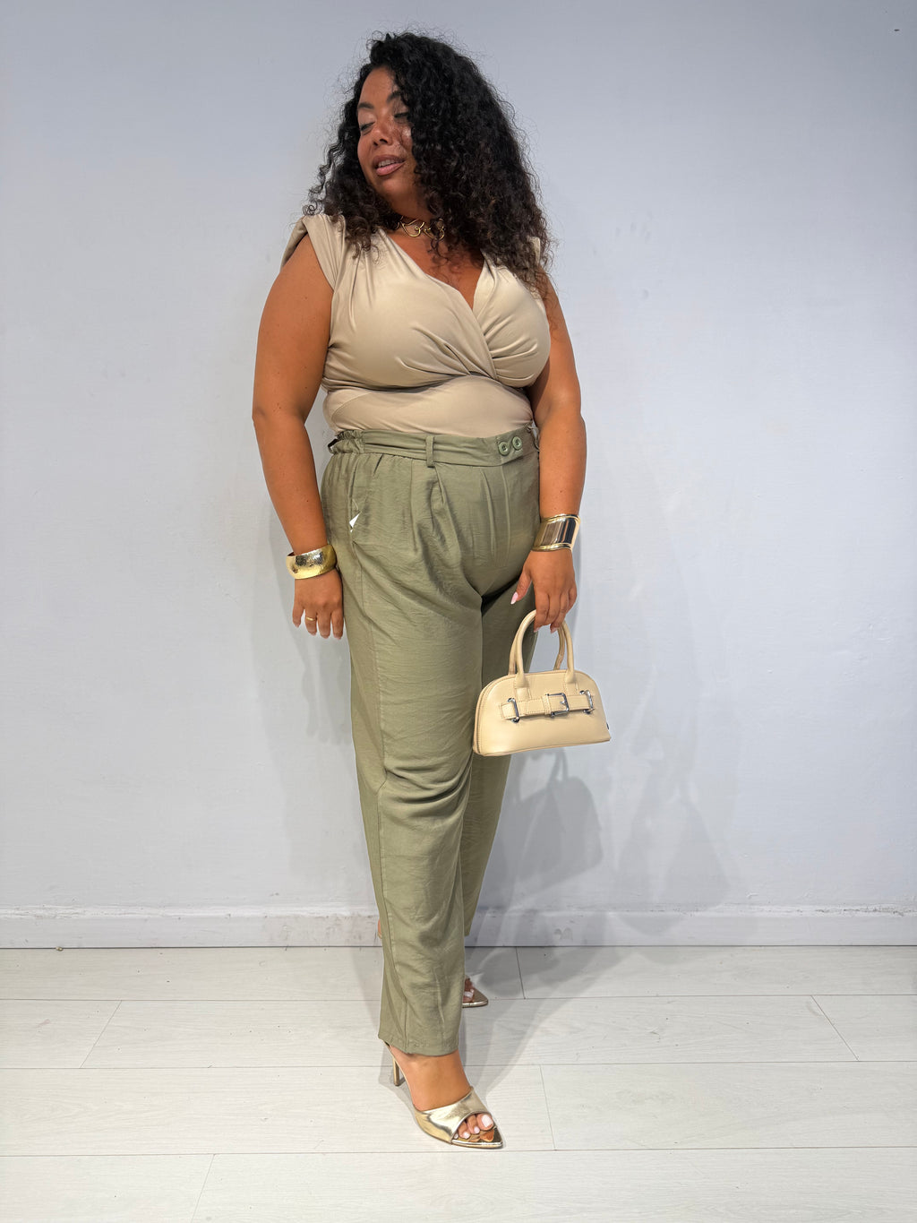 Pantaloni Giovanna Verde