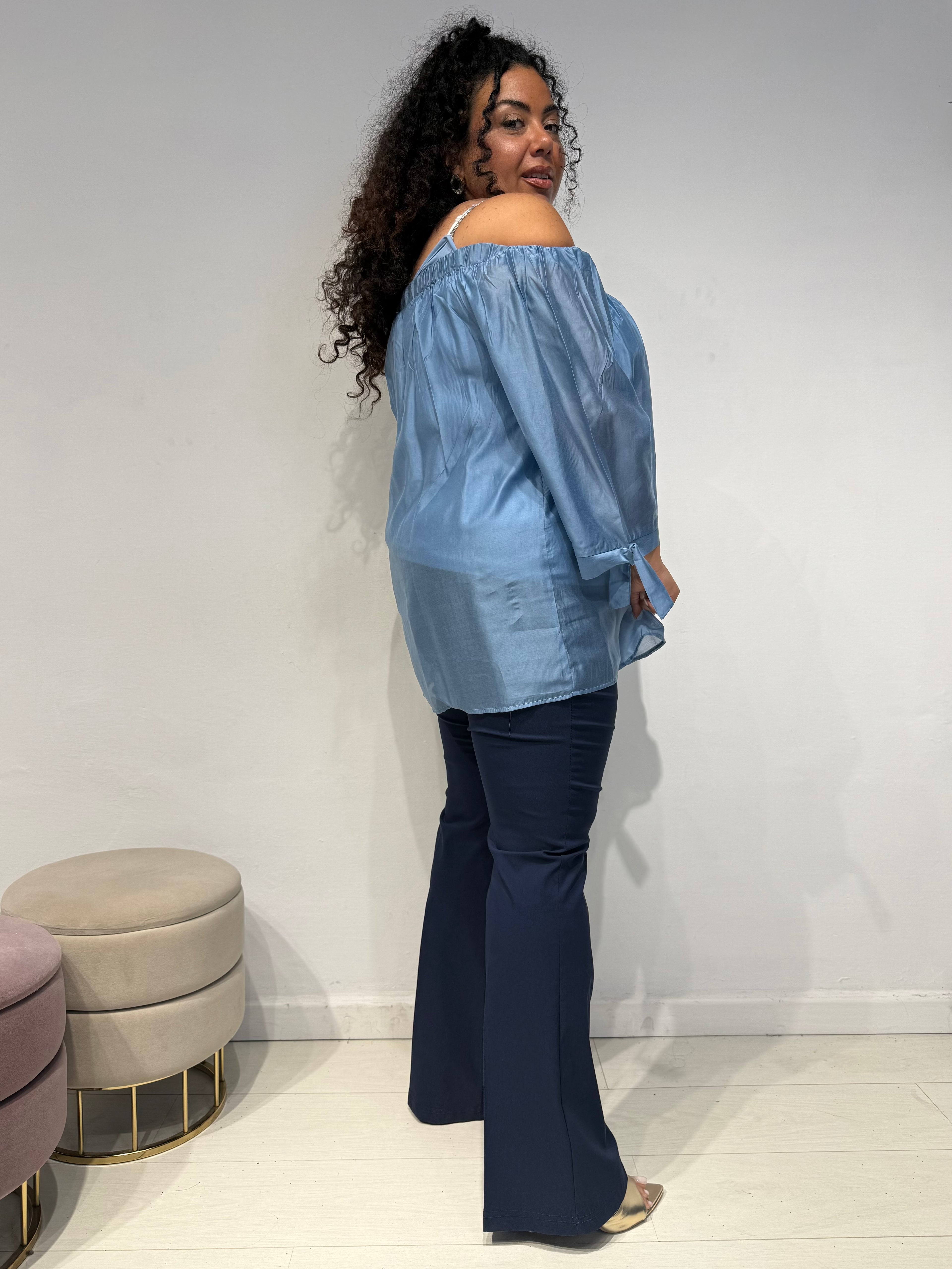 Blusa Aneè Celeste