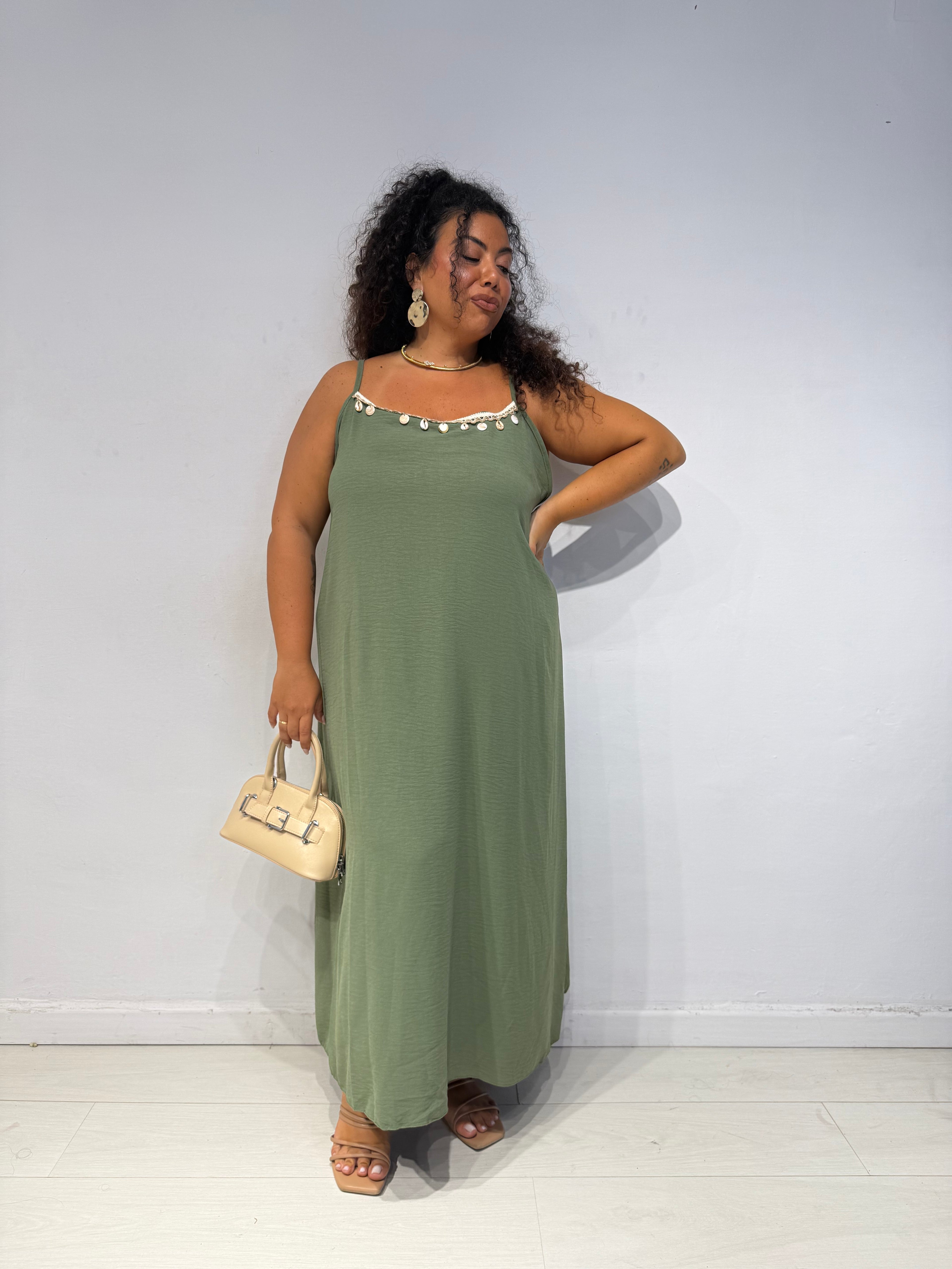 Abito Shell Verde