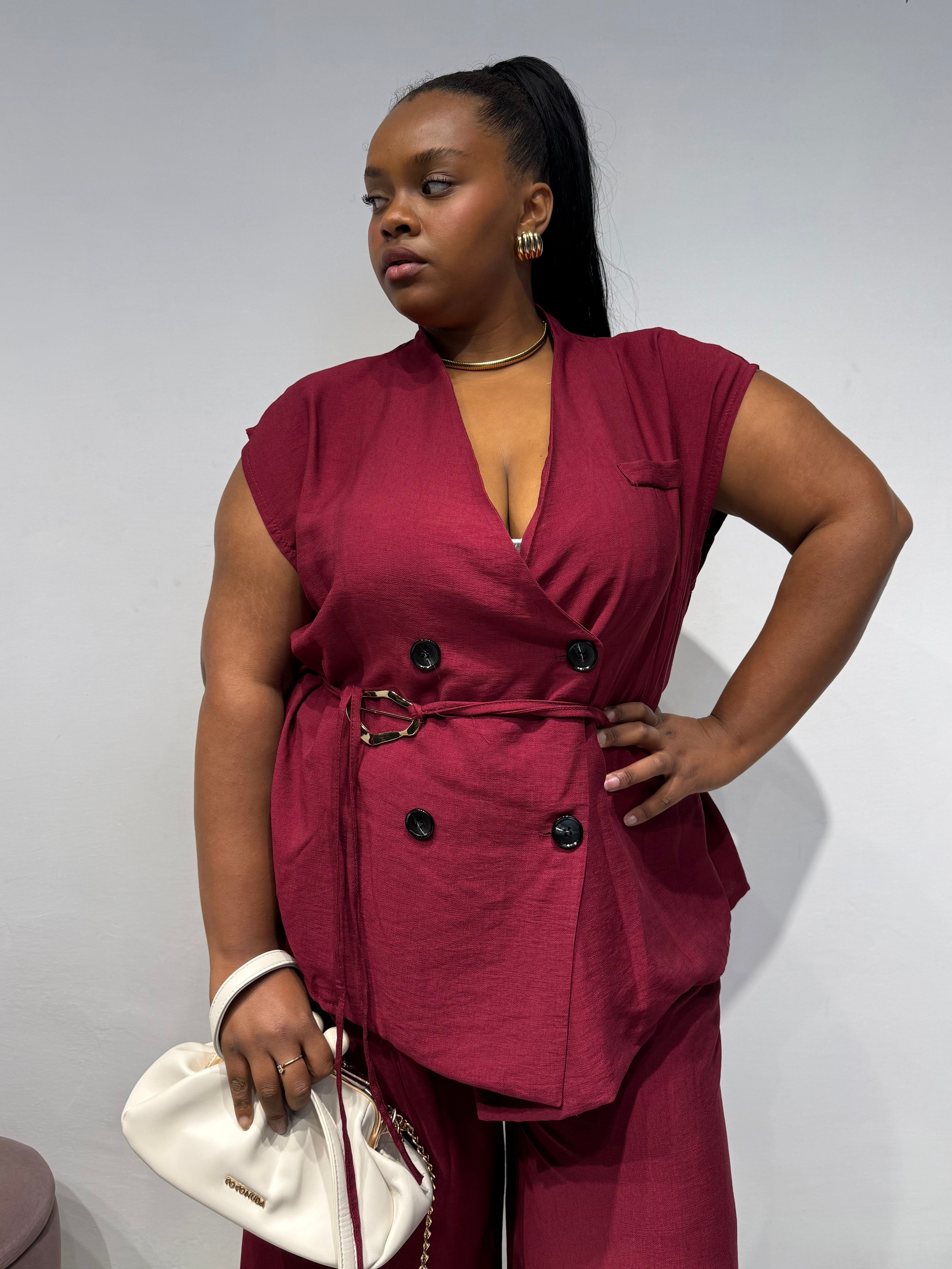 Coordinato Diletta Bordeaux