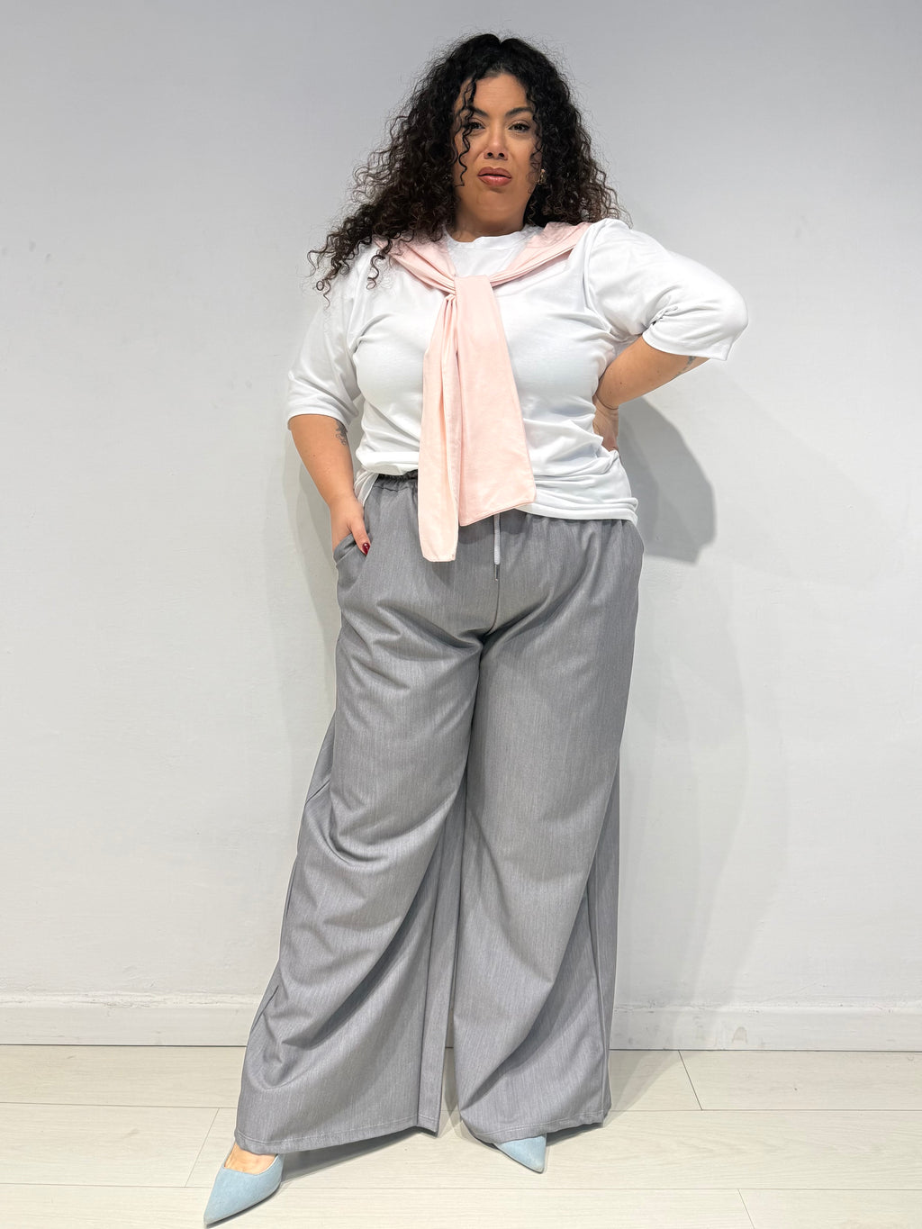 Pantaloni Comfy Grigio