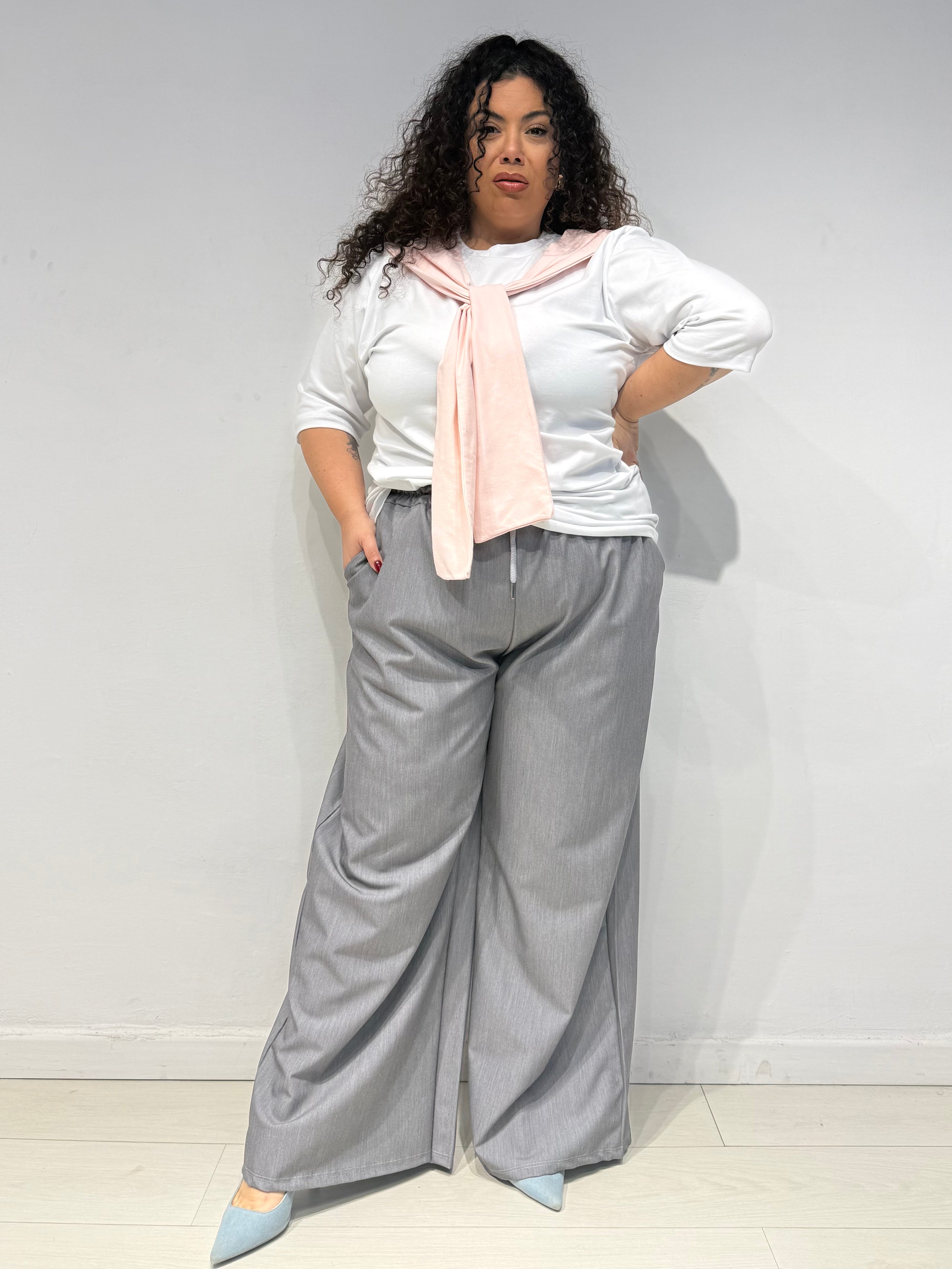 Pantaloni Comfy Grigio