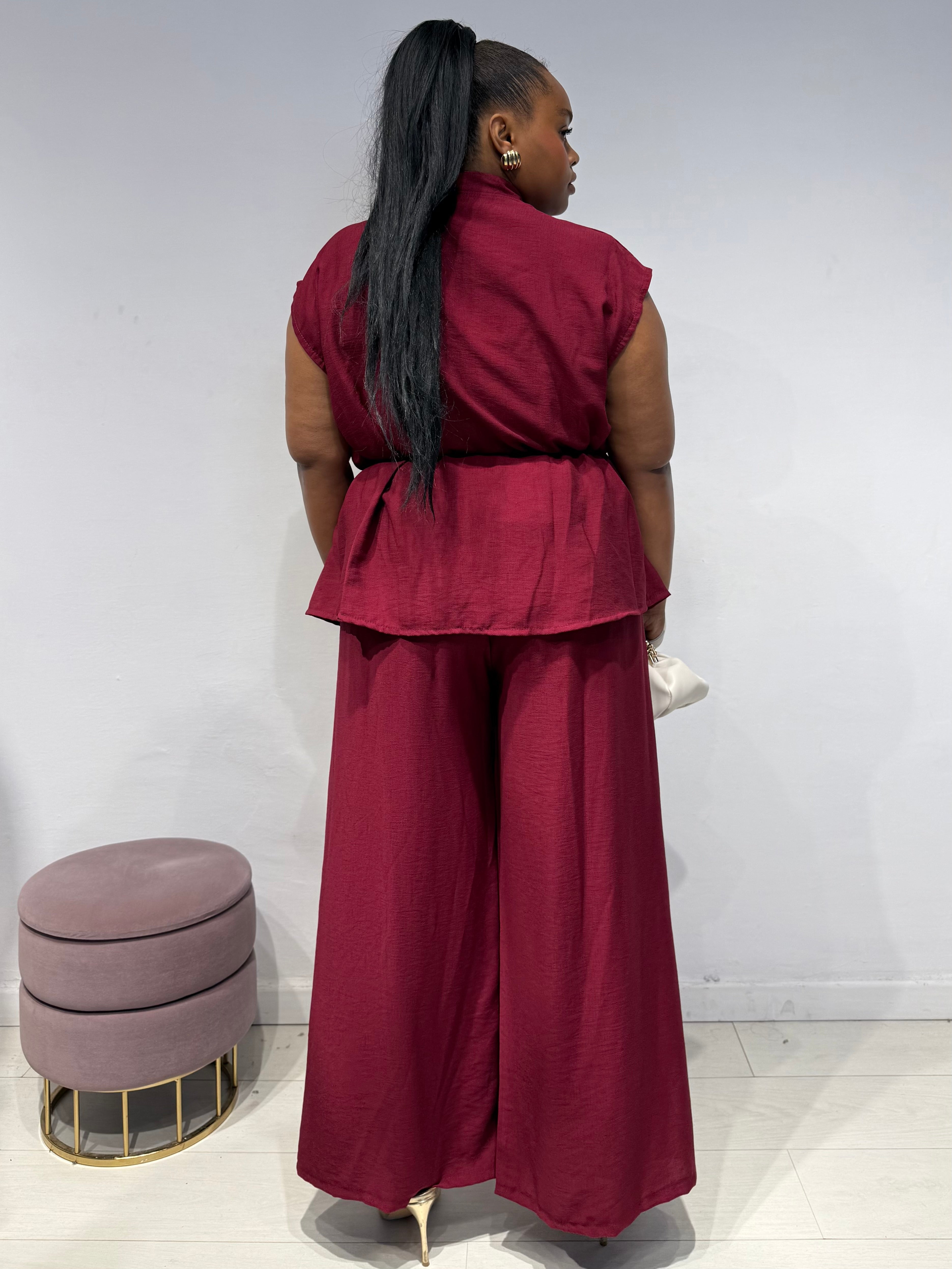 Coordinato Diletta Bordeaux