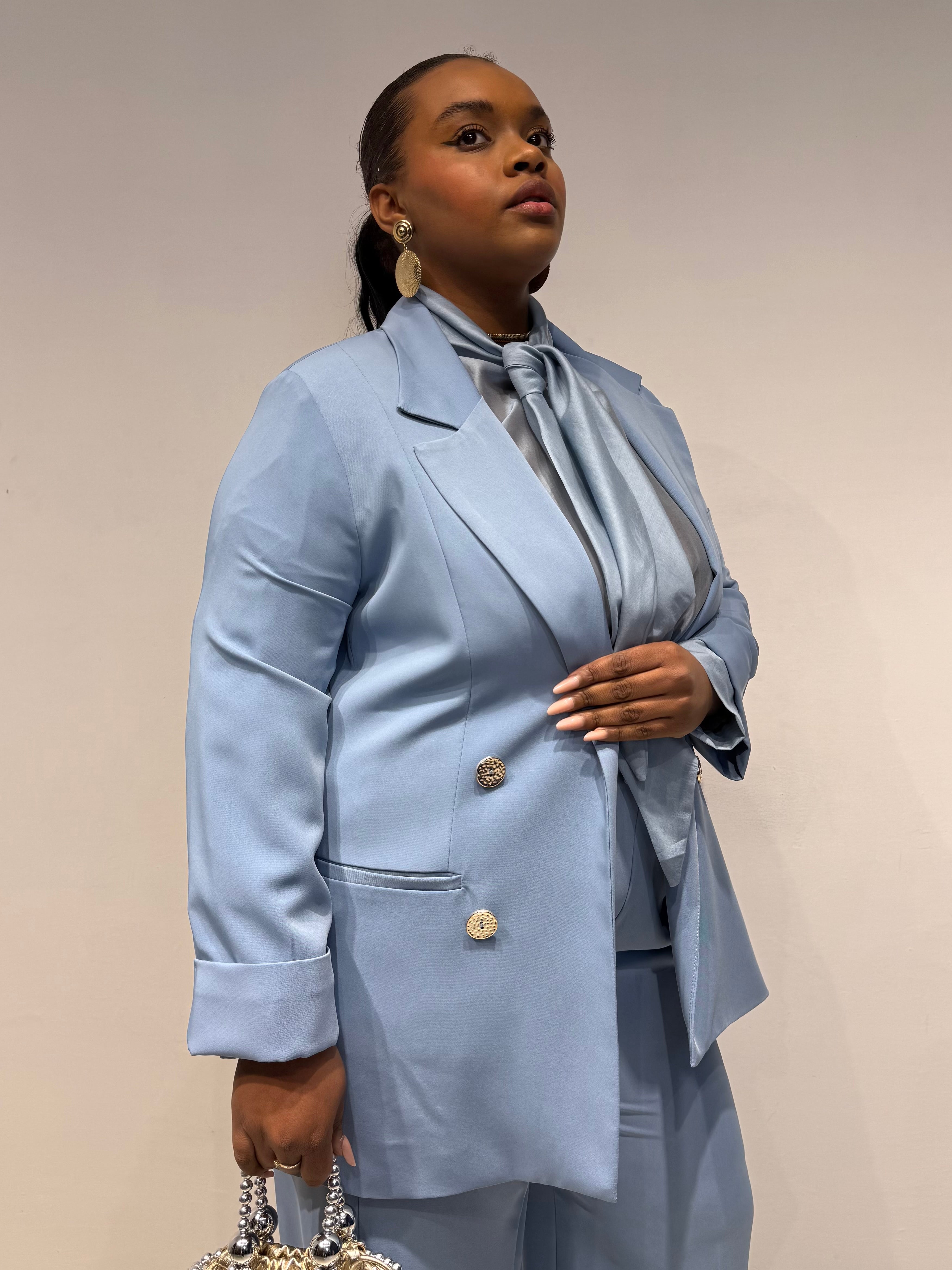 Tailleur Soraya Celeste