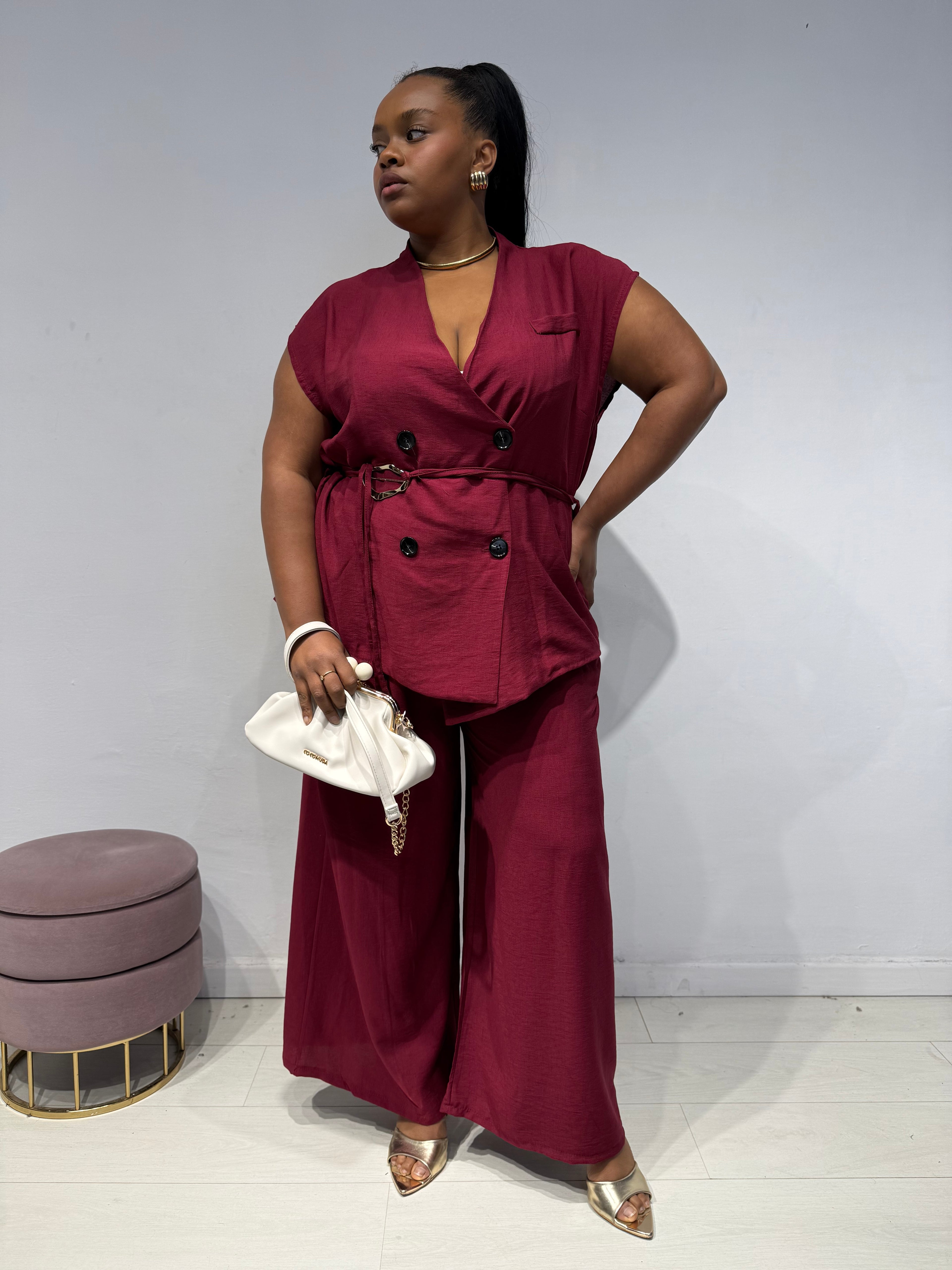 Coordinato Diletta Bordeaux
