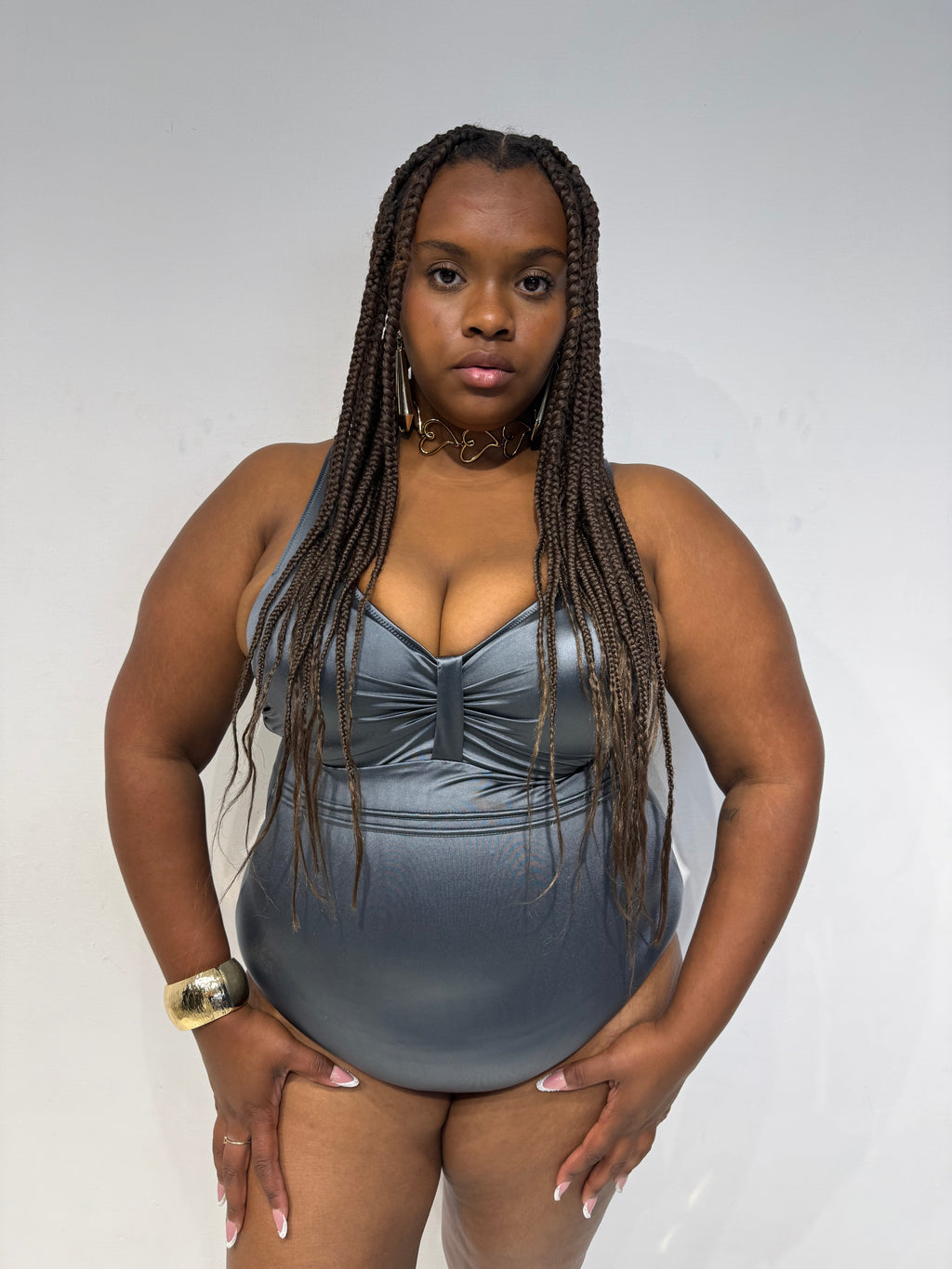 Monokini Fatima Grigio
