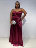 Abito Janet Bordeaux