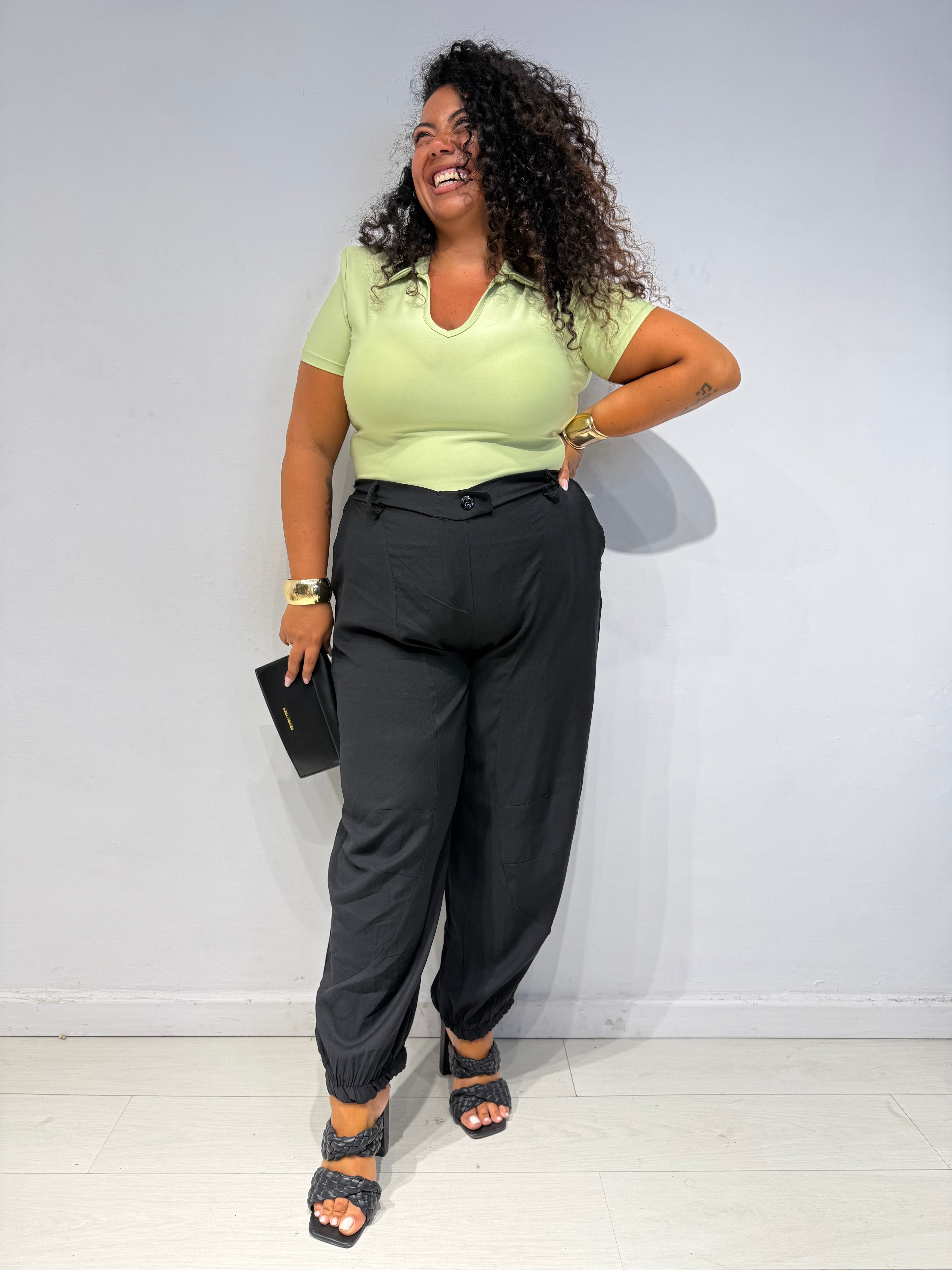 Pantaloni Jessica Nero