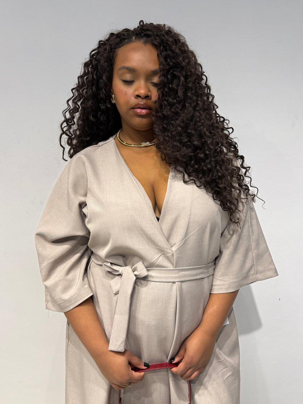 Tuta Giselle Beige